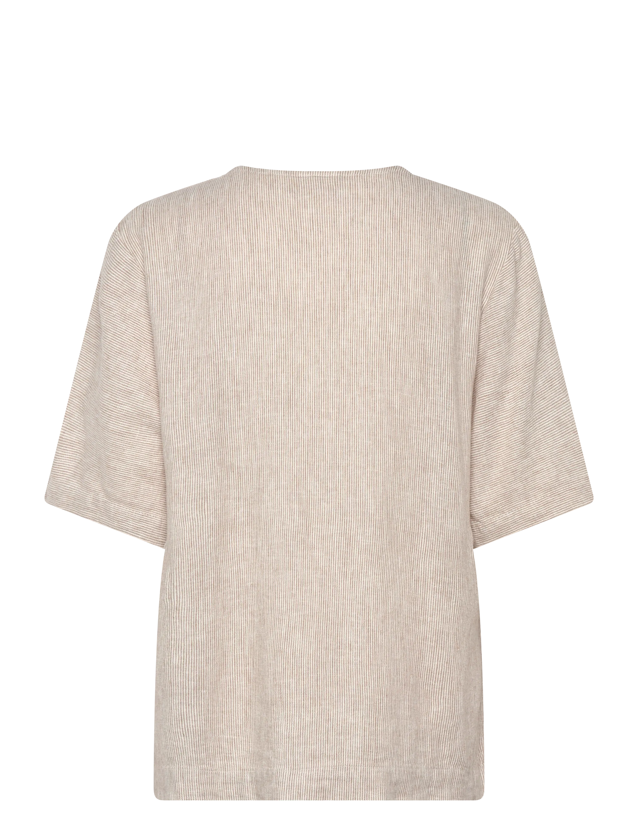 FREE/QUENT - FQLAVA-BLOUSE - kurzärmelige blusen - silver mink w. star off-white - 2