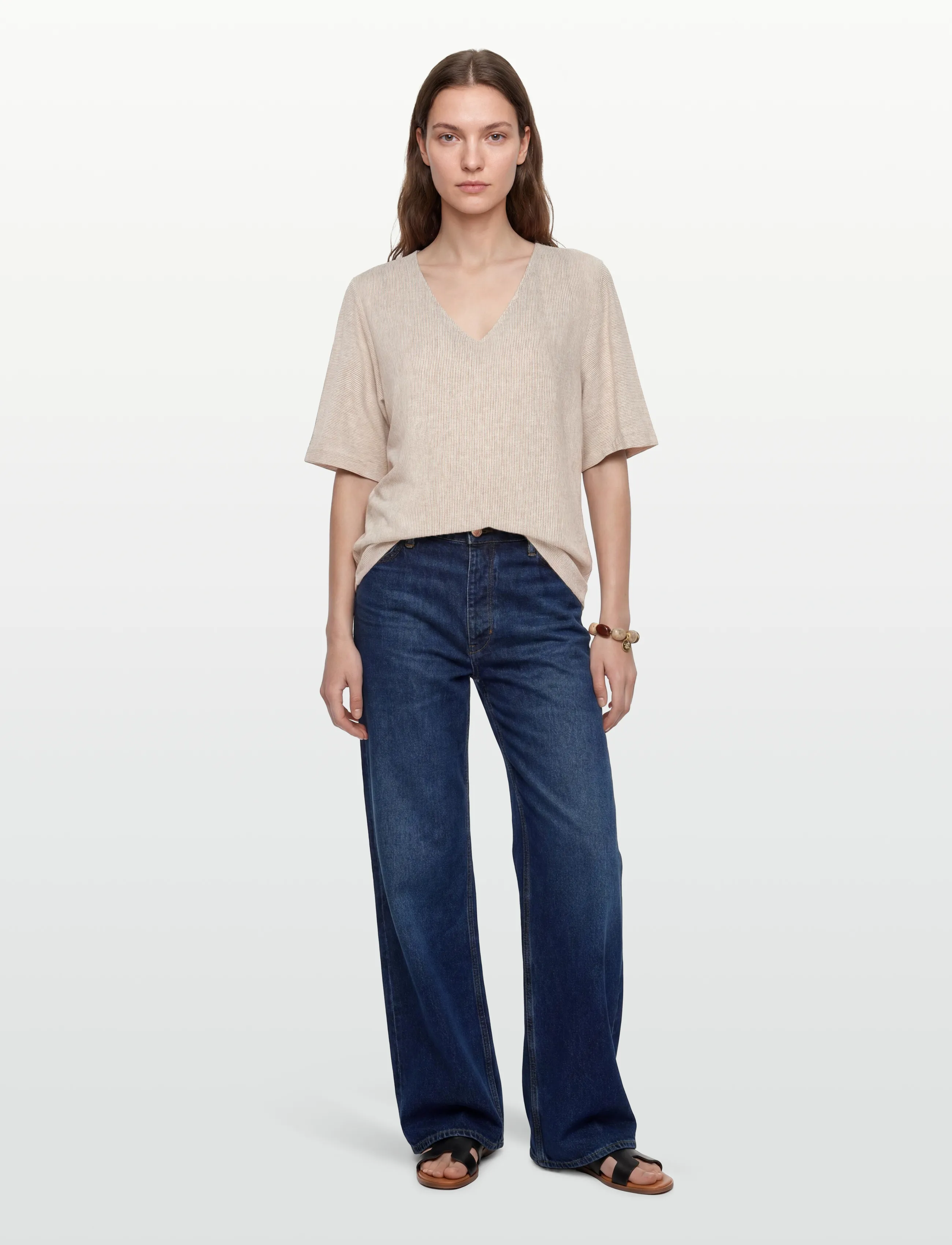 FREE/QUENT Fqlava-Blouse, XXL, Blouses, Creme - Short-sleeved, Frauen