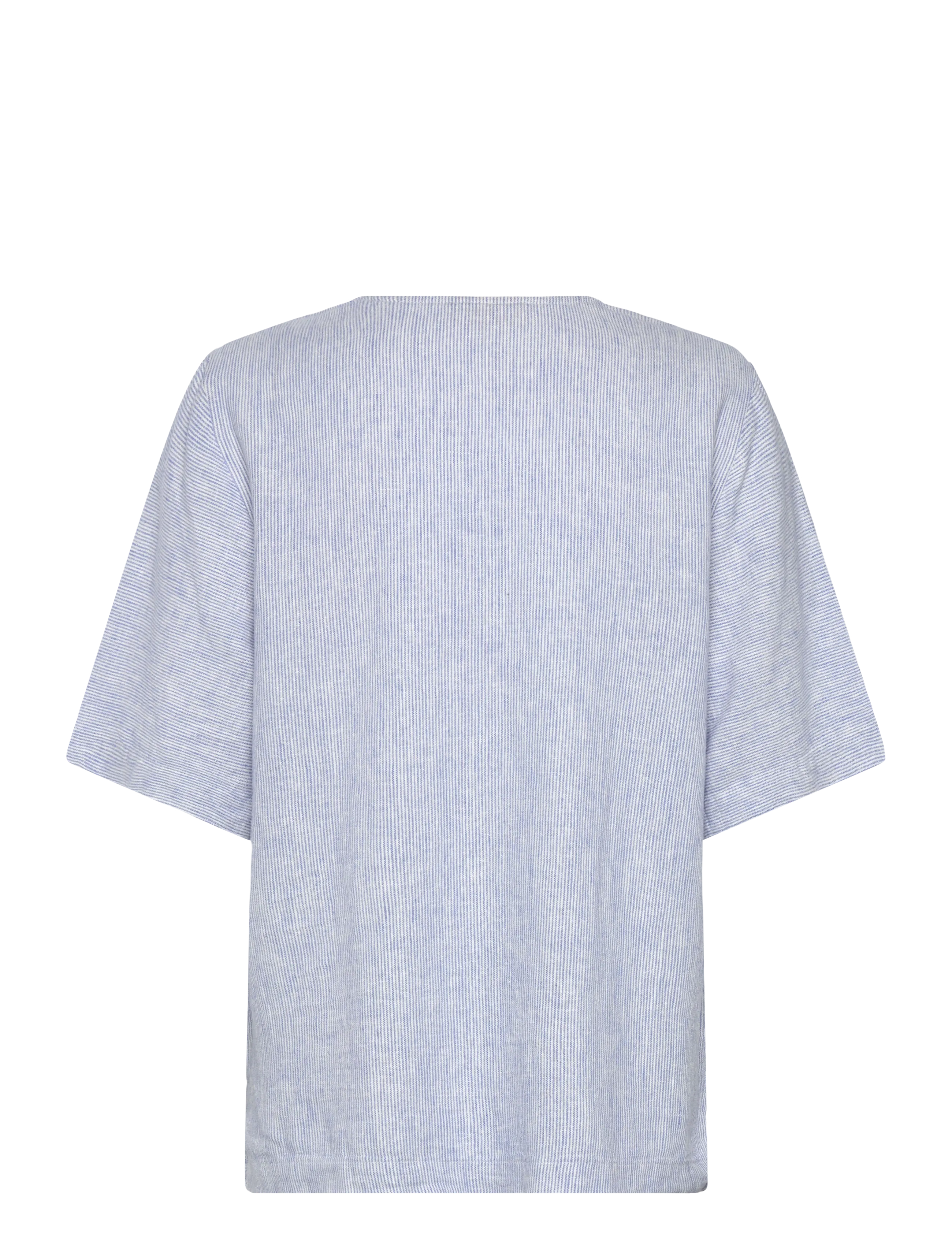 FREE/QUENT - FQLAVA-BLOUSE - kortärmade blusar - ultramarine w. star off-white - 1
