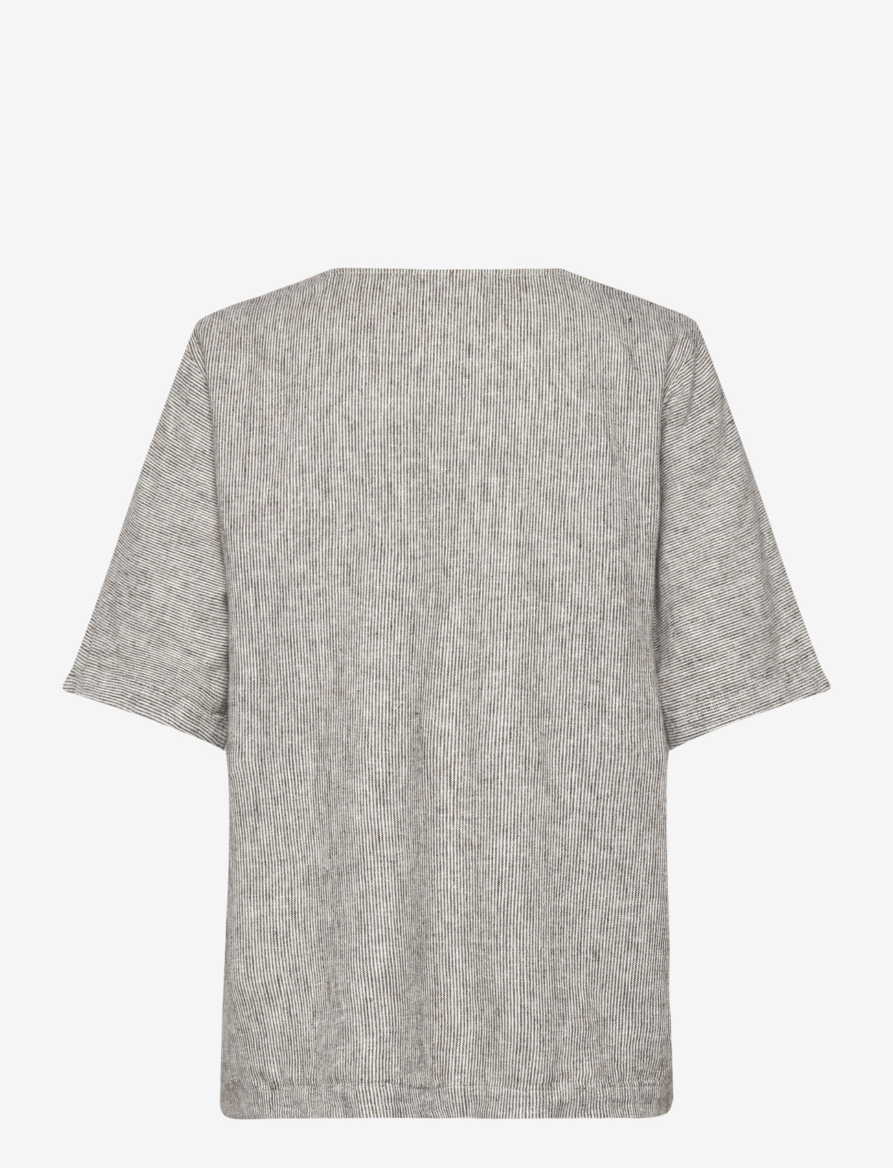FREE/QUENT - FQLAVA-BLOUSE - kurzämlige blusen - coffee bean w. star off-white - 2