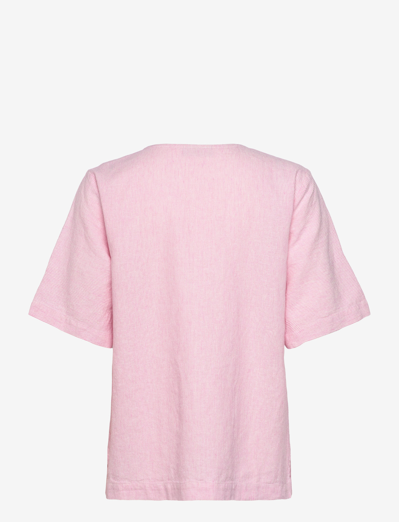 FREE/QUENT - FQLAVA-BLOUSE - lühikeste varrukatega pluusid - off-white w. fuchsia pink - 1