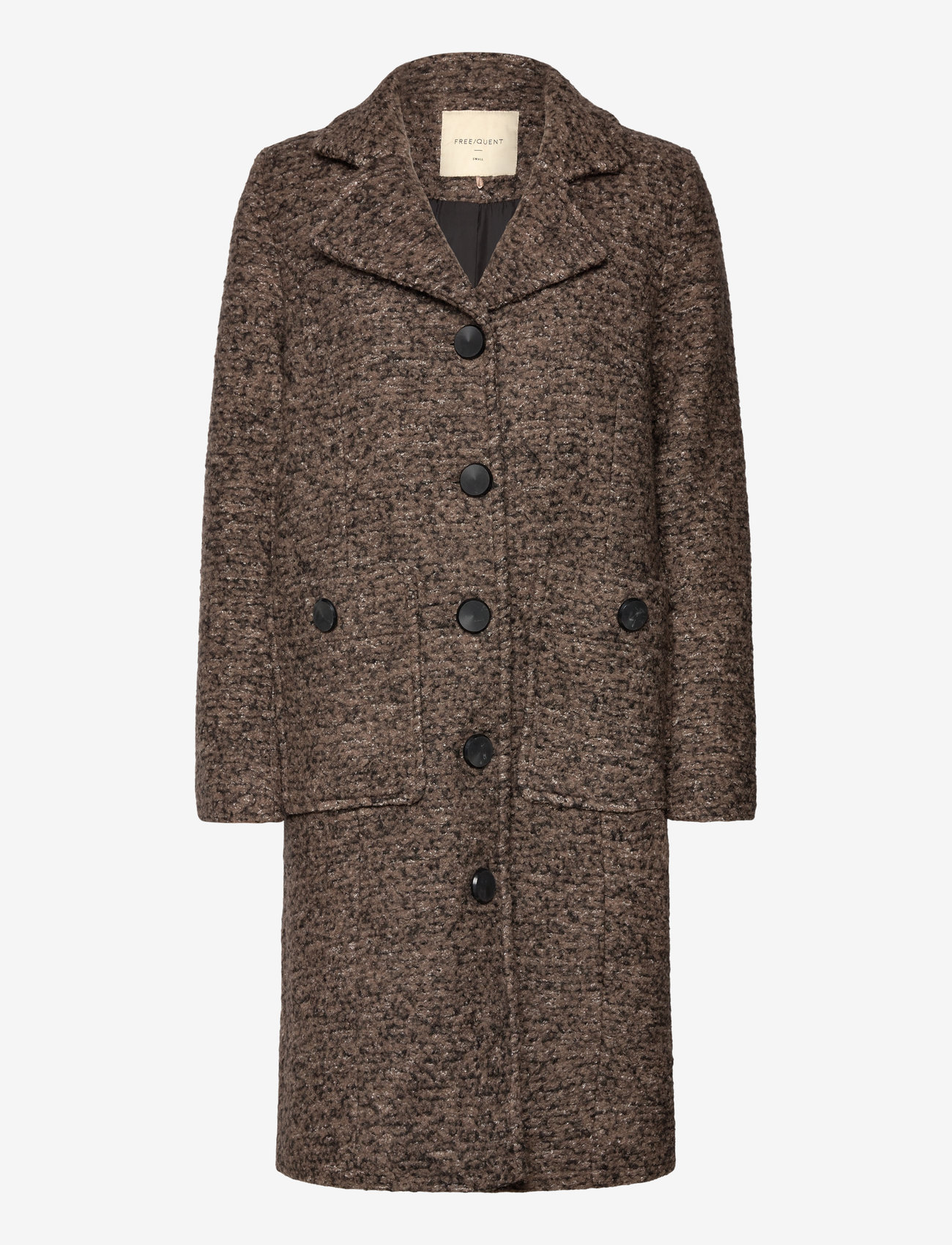 FREE/QUENT - FQBUGGY-JACKET - simply taupe w. black - 0