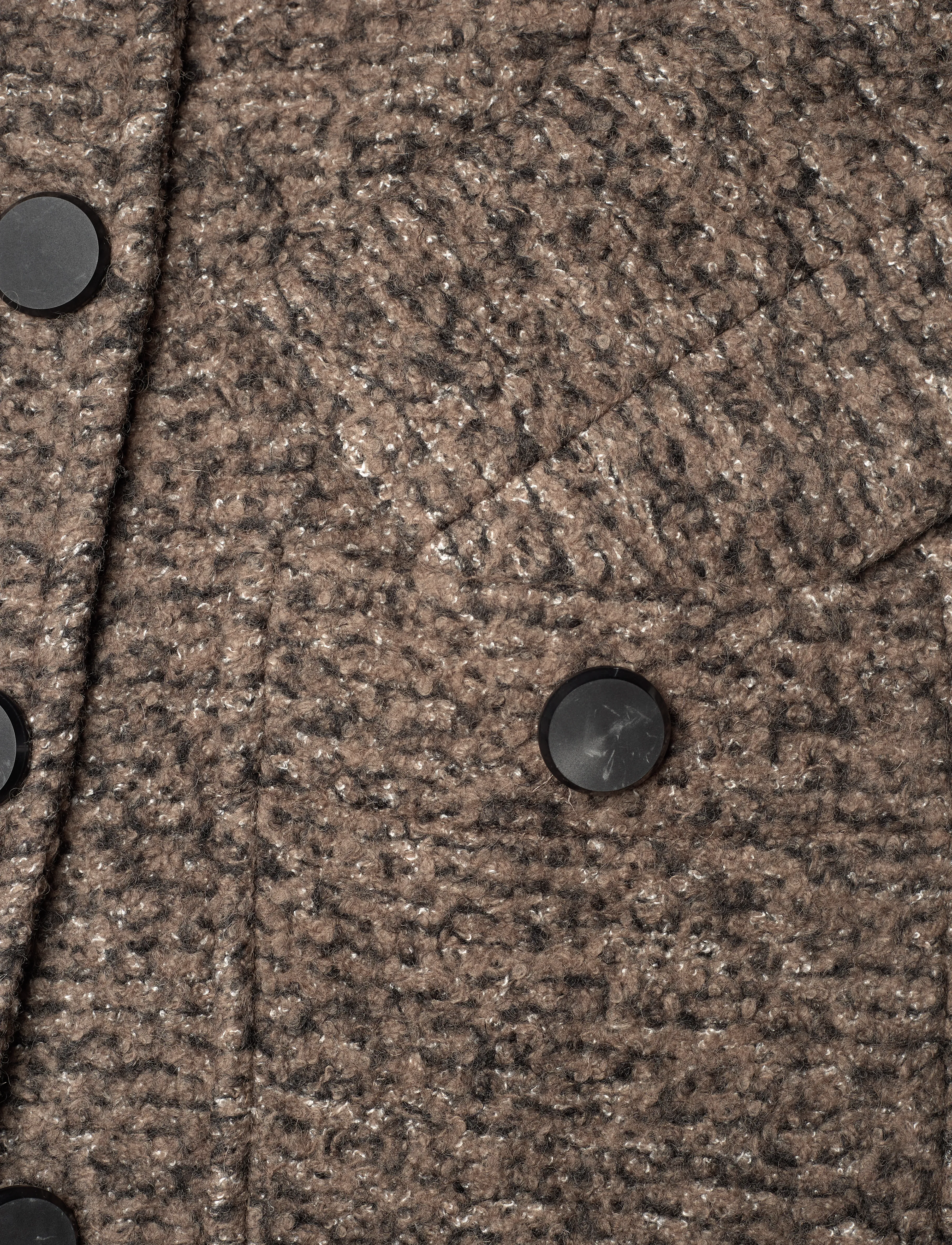 FREE/QUENT - FQBUGGY-JACKET - simply taupe w. black - 4