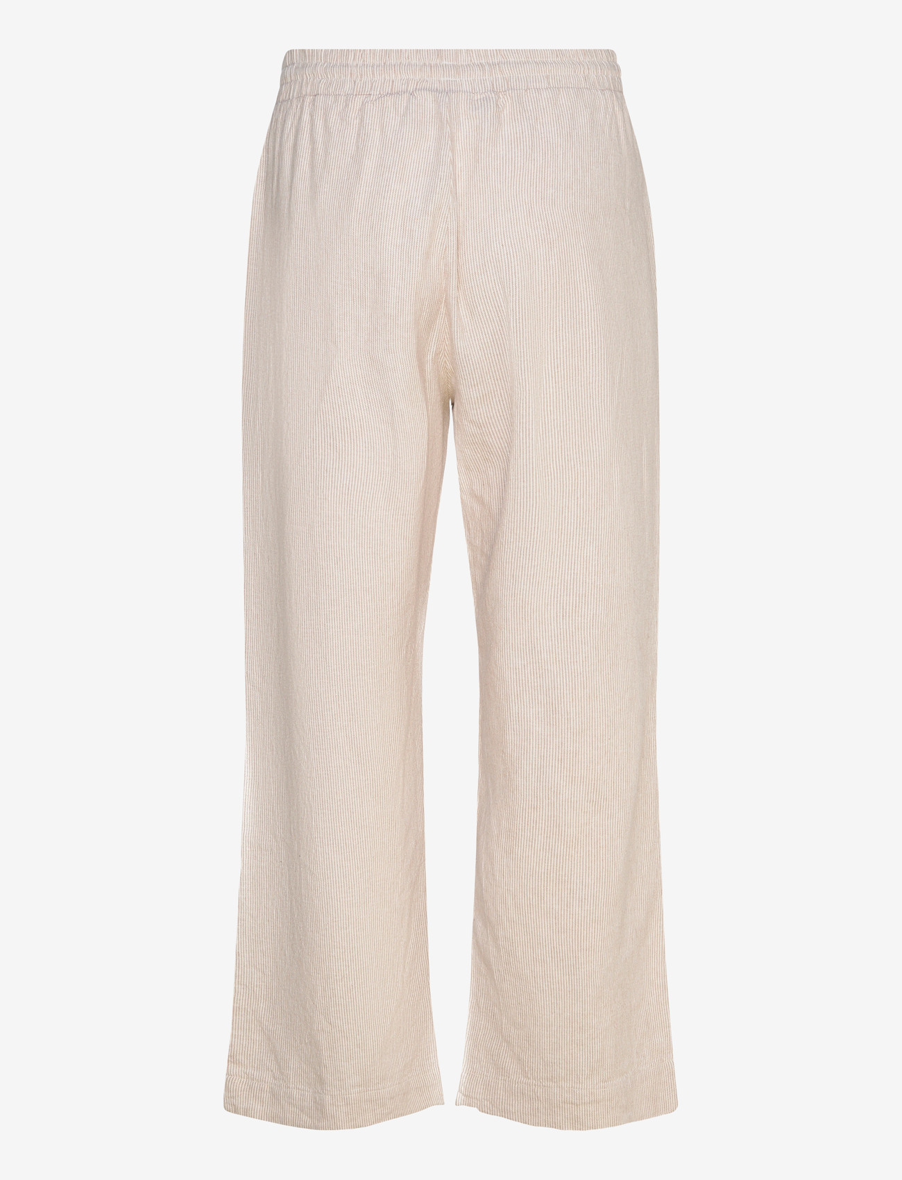 FREE/QUENT - FQLAVA-PANTS - laveste priser - simply taupe w. off-white - 1