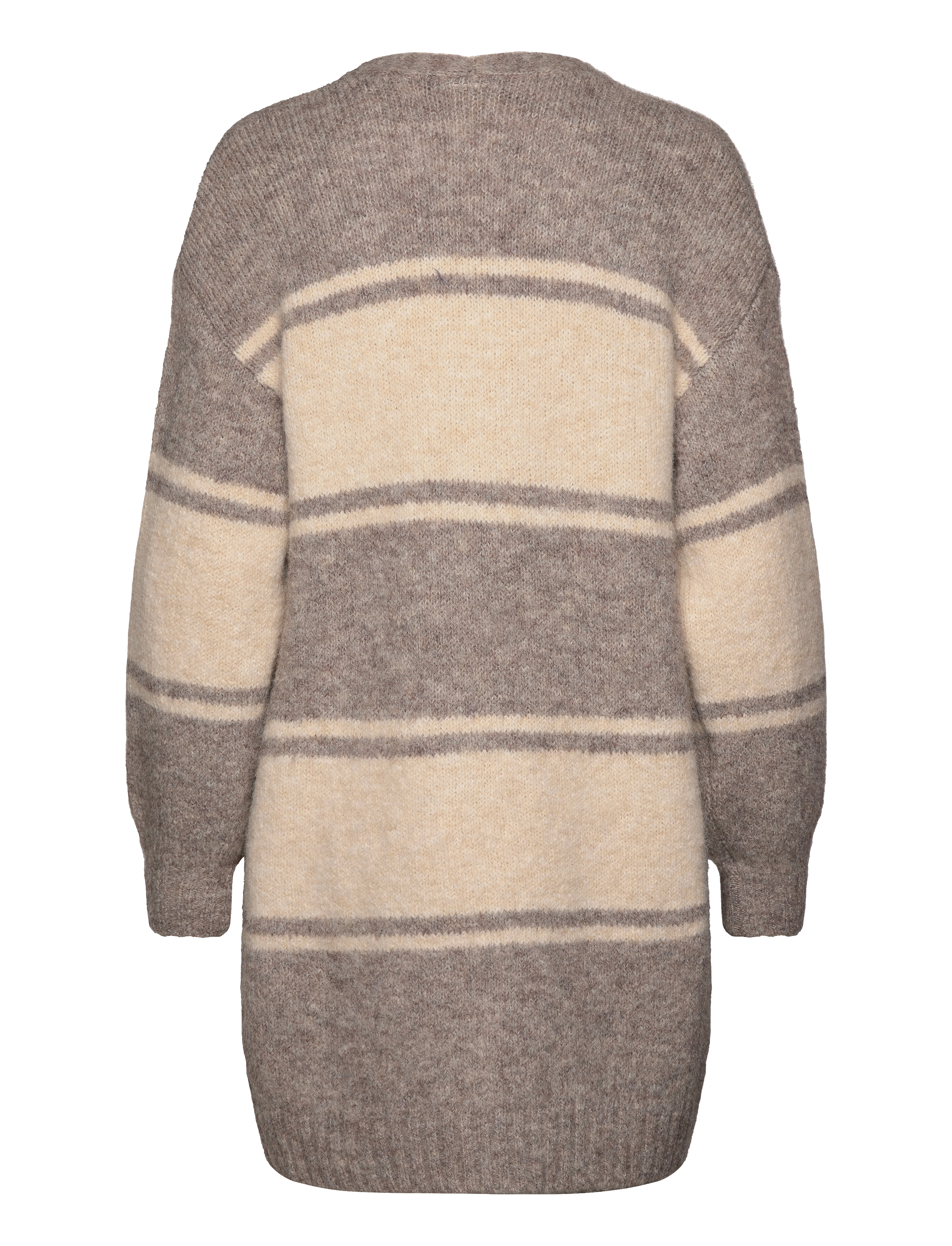 FREE/QUENT - FQLOUISA-CARDIGAN - cardigans - desert taupe ml w. moonbeam ml - 1