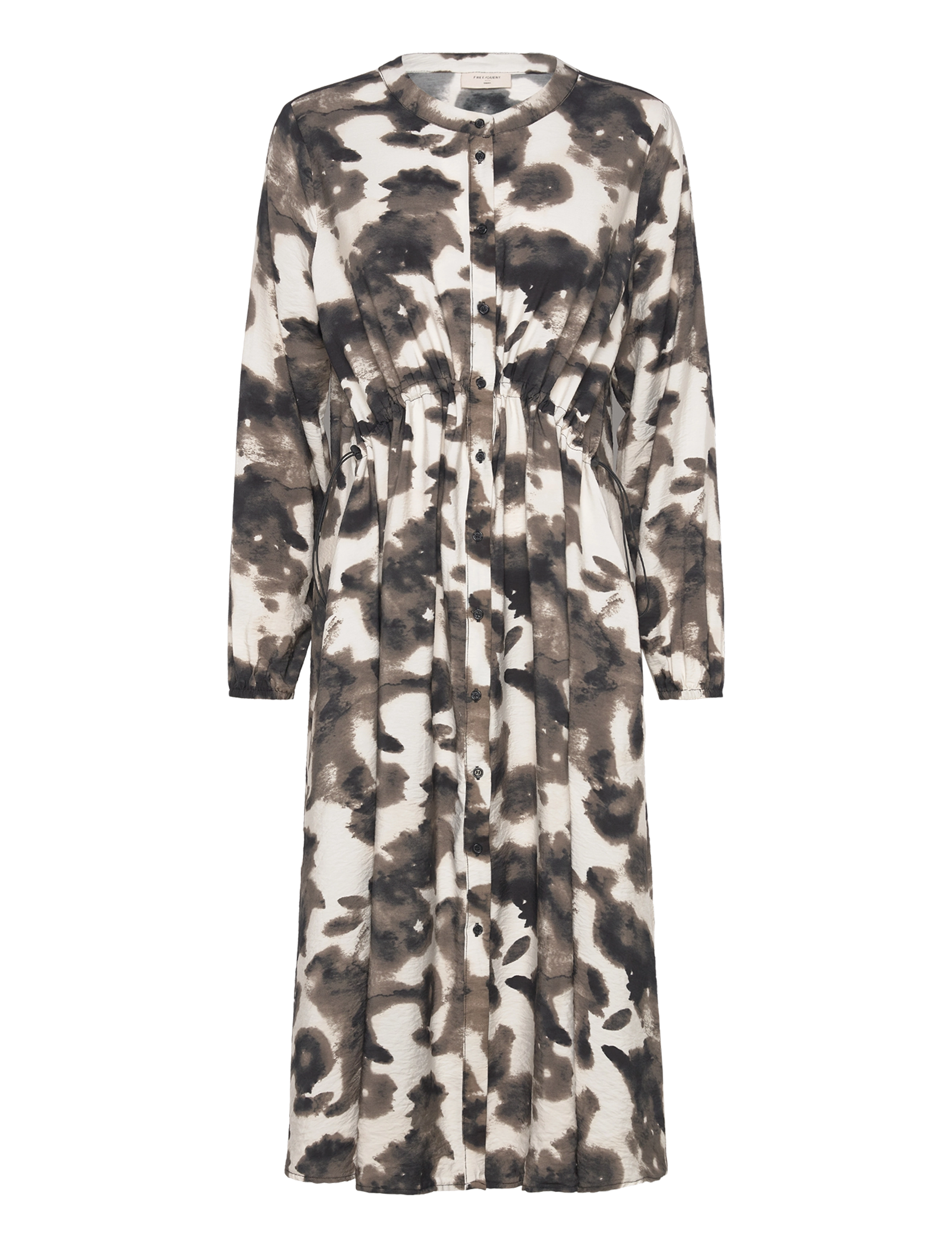 FREE/QUENT FQJULIE-DRESS - Kleidung - MOONBEAM W. BLACK / black
