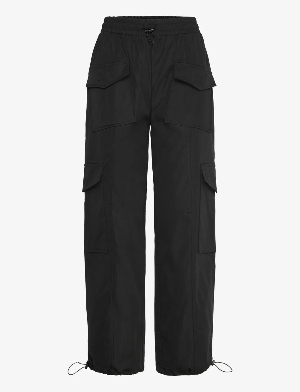 FREE/QUENT - FQTARGO-PANTS - cargobyxor - black - 0