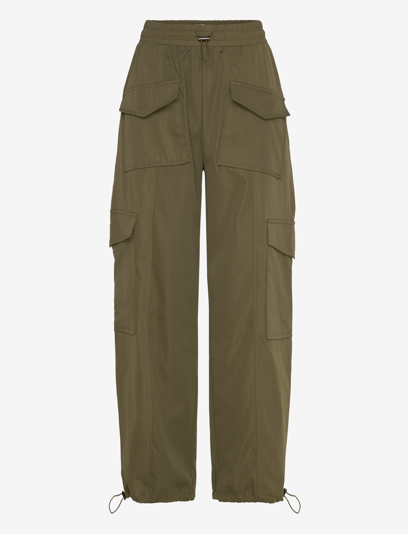 FREE/QUENT - FQTARGO-PANTS - olive night - 0