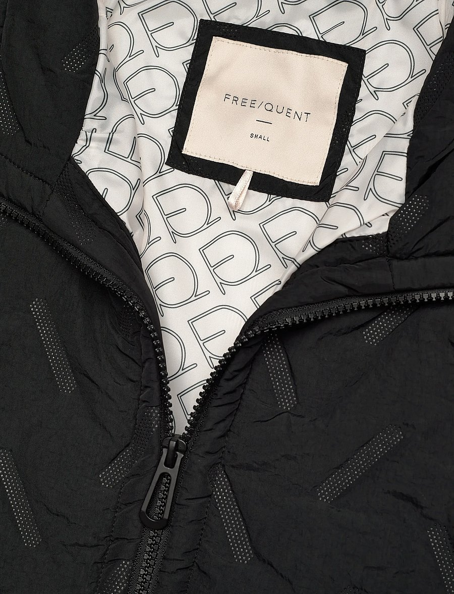 FREE/QUENT - FQCROWN-JACKET - quilted jackets - black - 3