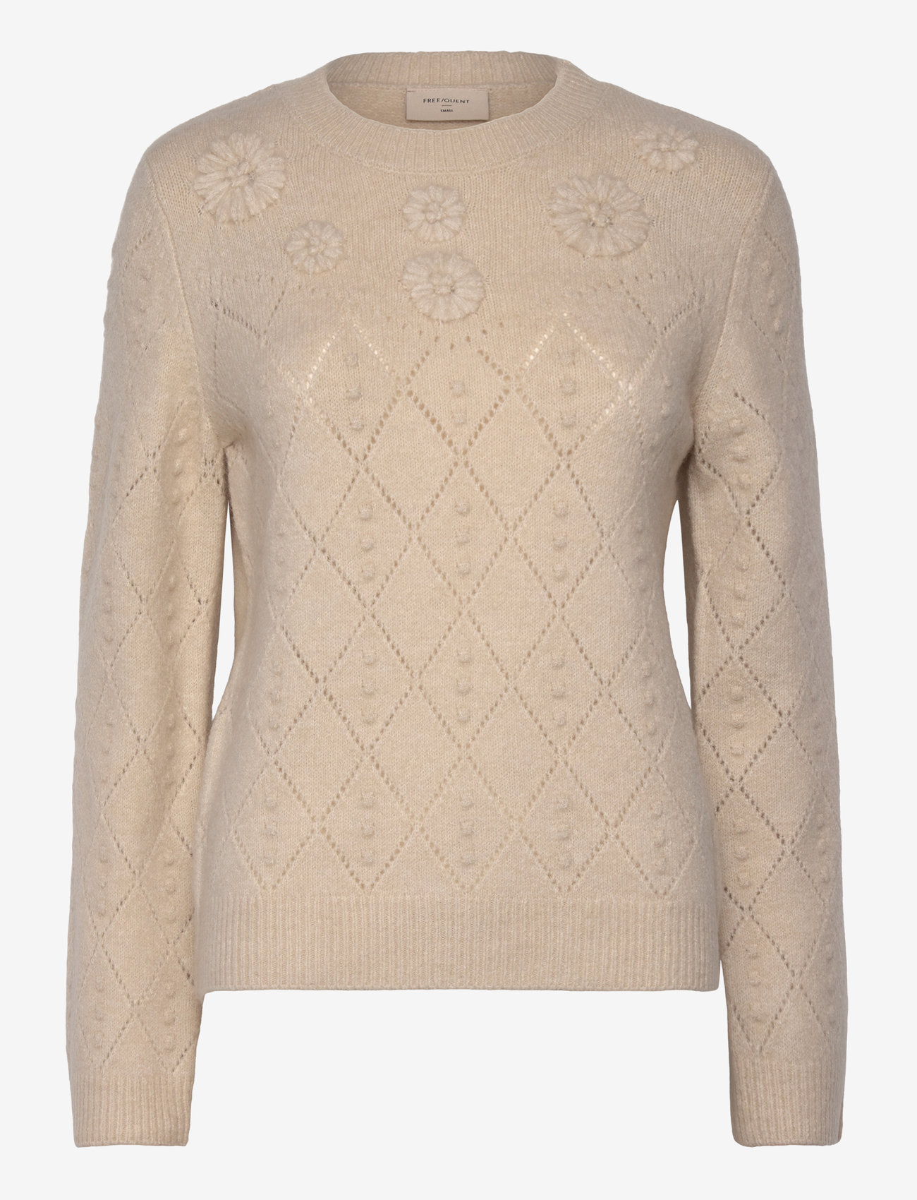 FREE/QUENT - FQSTOKKE-PULLOVER - efterårstøj - moonbeam - 0