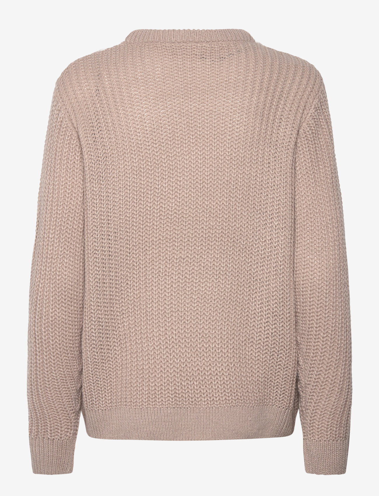 FREE/QUENT - FQCOX-PULLOVER - pullover - simply taupe w. black - 2