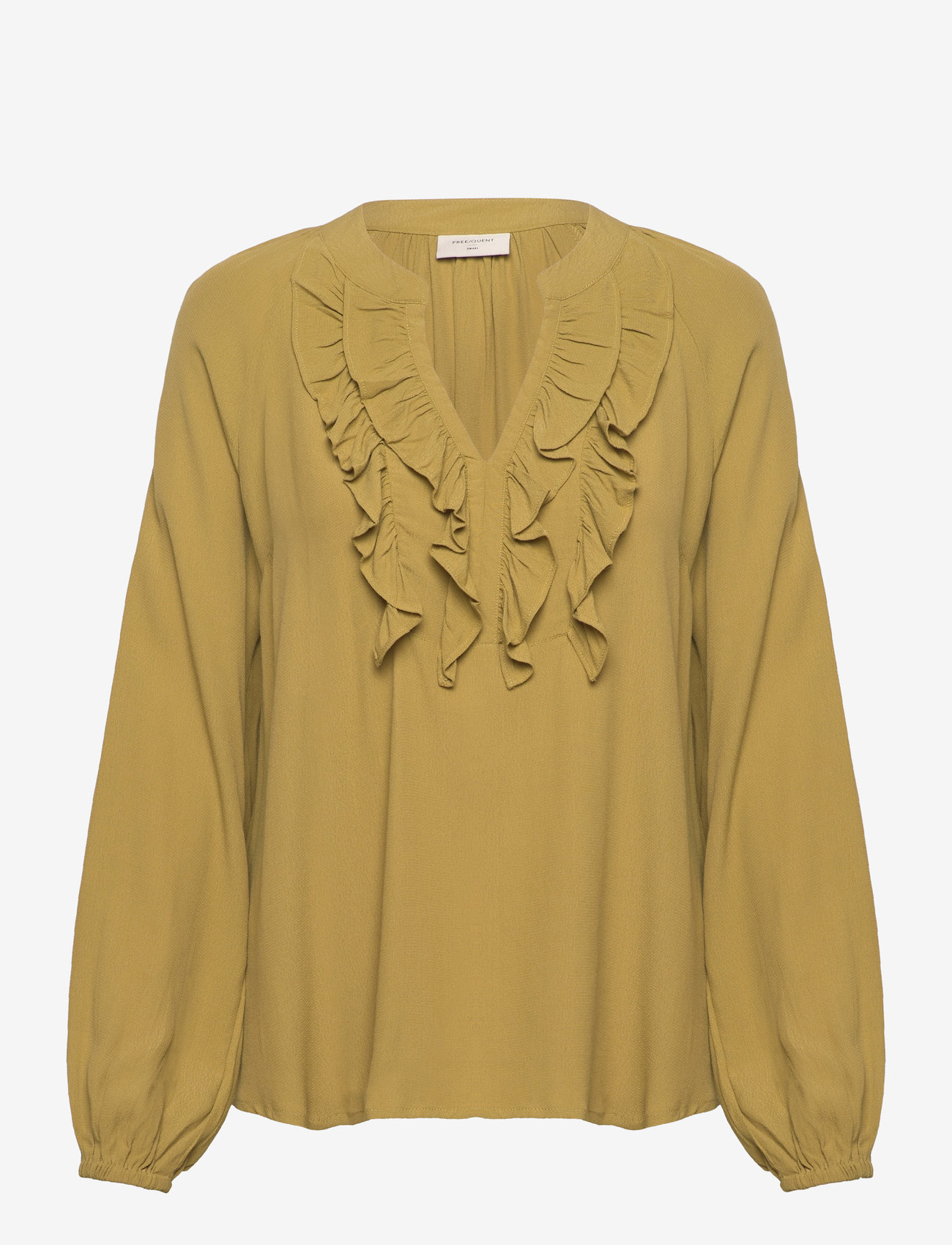 FREE/QUENT - FQBLUMA-BLOUSE - langærmede bluser - willow - 1