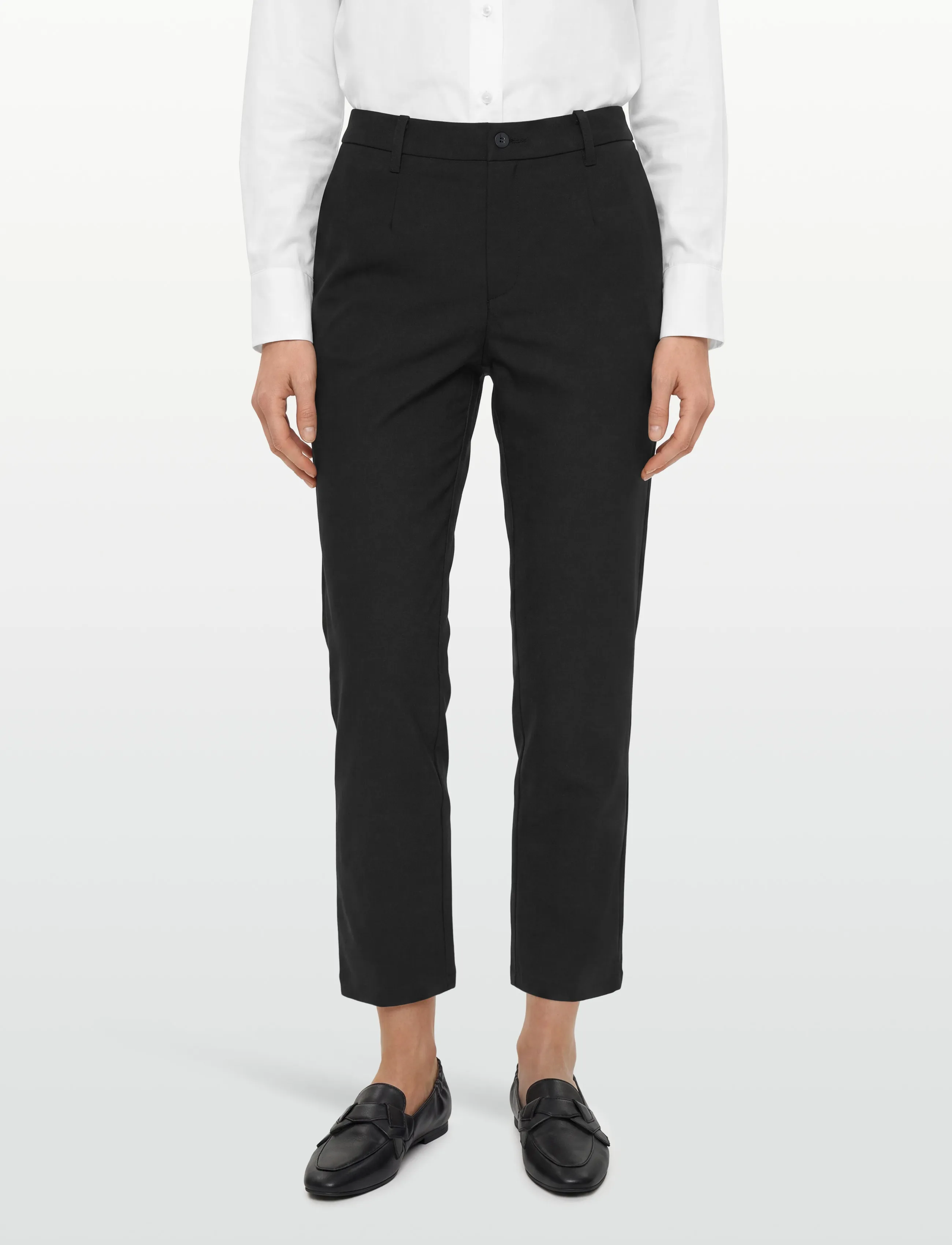 FREE/QUENT - FQMAYA-PANTS - straight leg hosen - black - 3