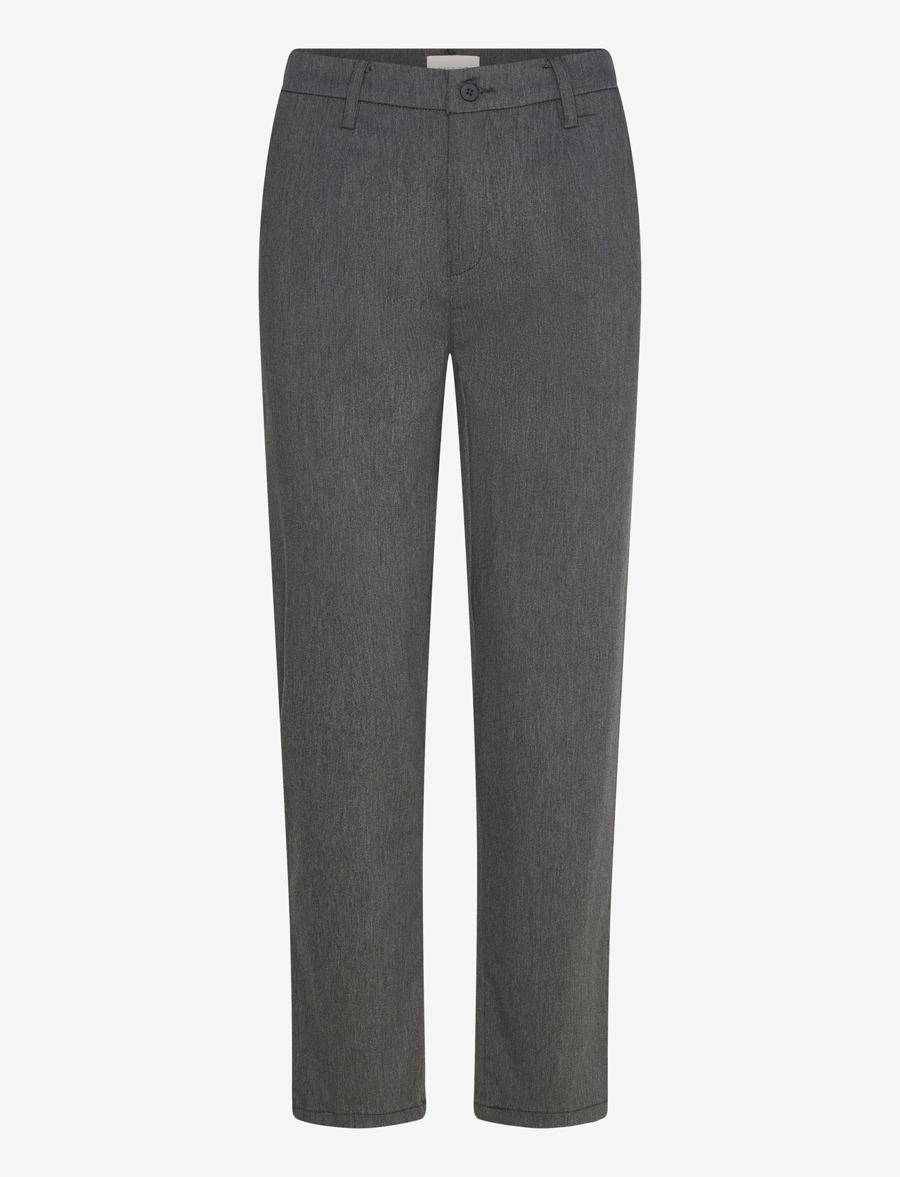 FREE/QUENT - FQMAYA-PANTS - straight leg trousers - dark grey melange - 0