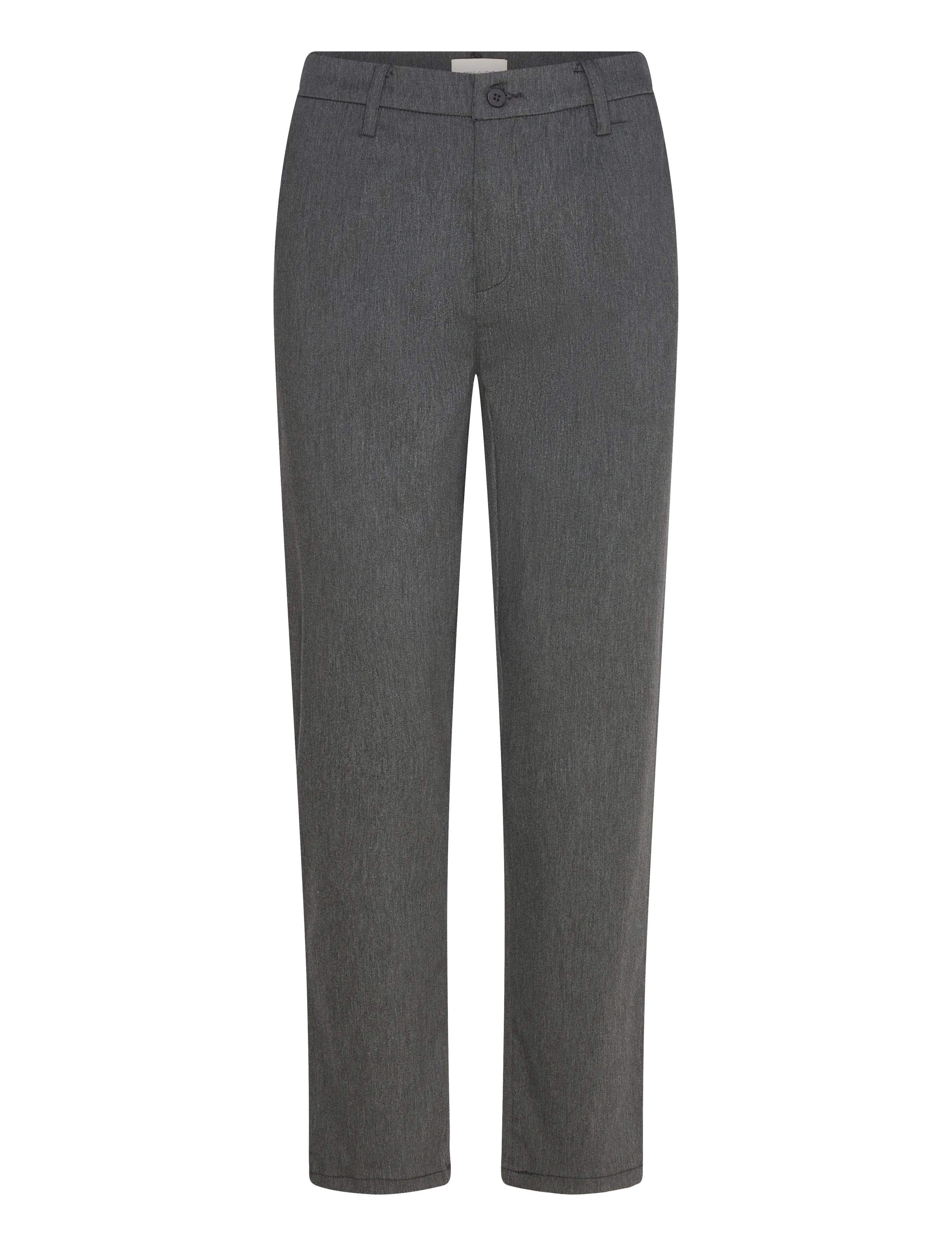 FREE/QUENT FQMAYA-PANTS - Kleding - DARK GREY MELANGE / grey