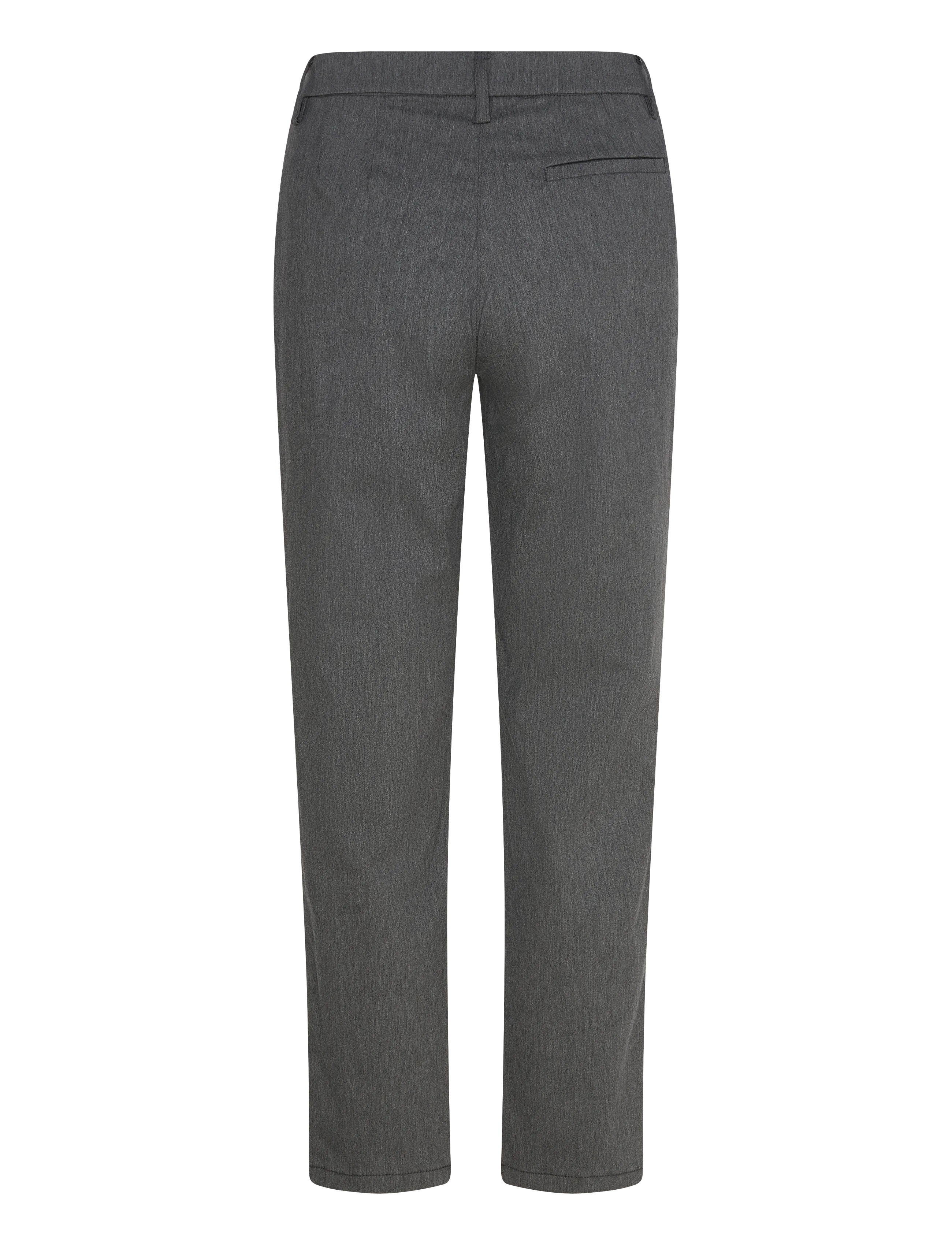 FREE/QUENT - FQMAYA-PANTS - straight leg hosen - dark grey melange - 1