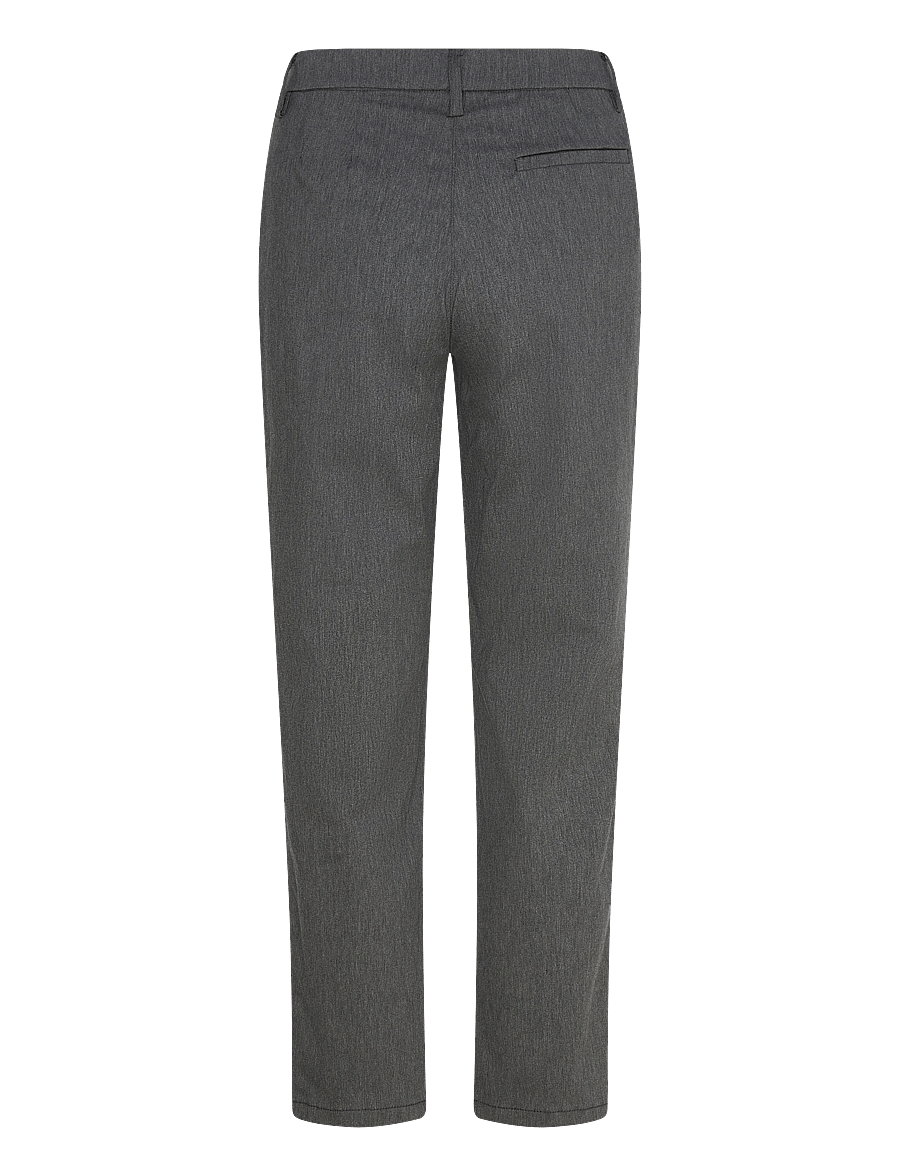 FREE/QUENT - FQMAYA-PANTS - straight leg trousers - dark grey melange - 2