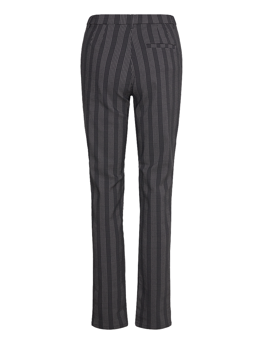 FREE/QUENT - FQMAYA-PANTS - kostymbyxor - black w. medium grey mel. - 1