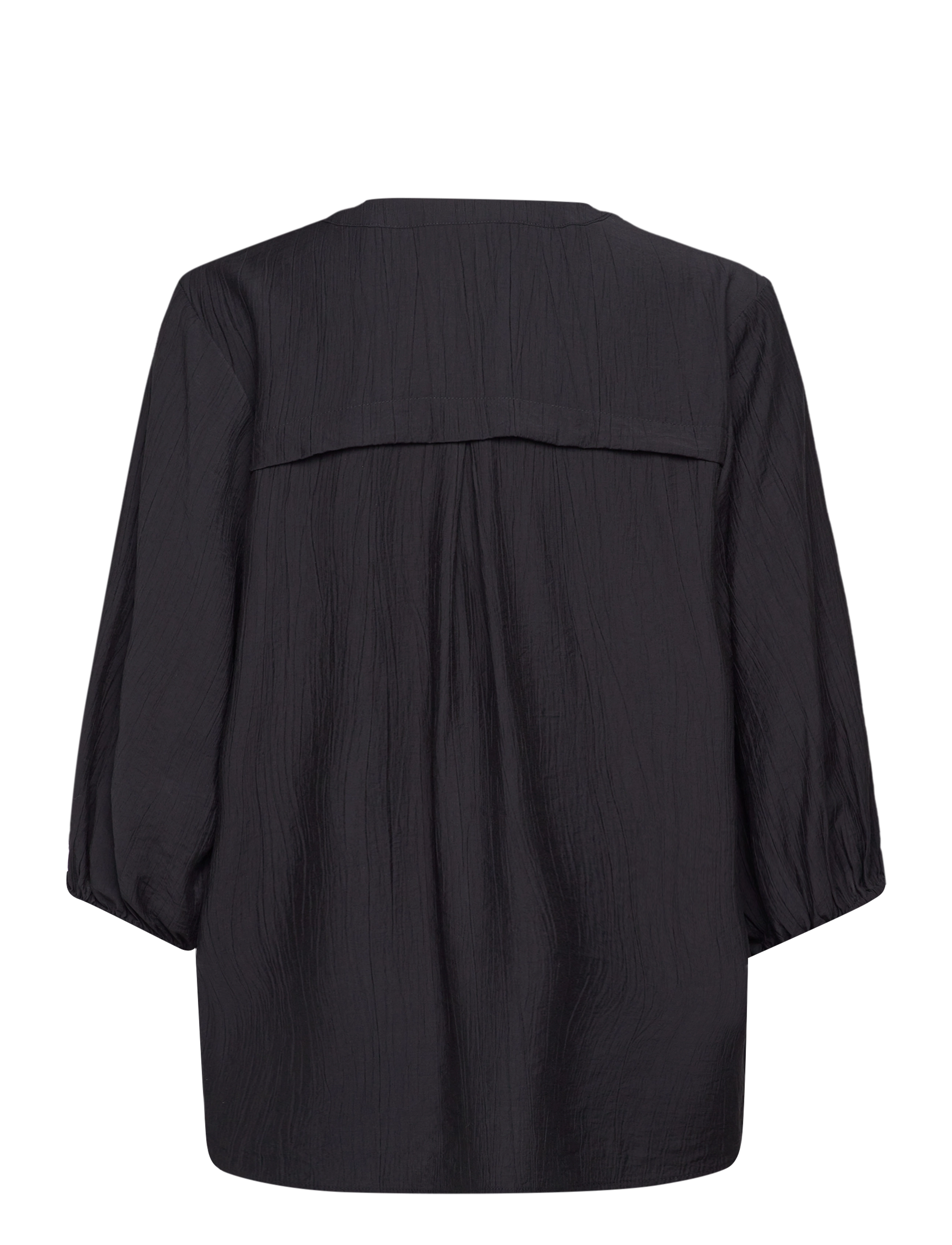 FREE/QUENT - FQLAGUNA-BLOUSE - pikkade varrukatega pluusid - black - 1