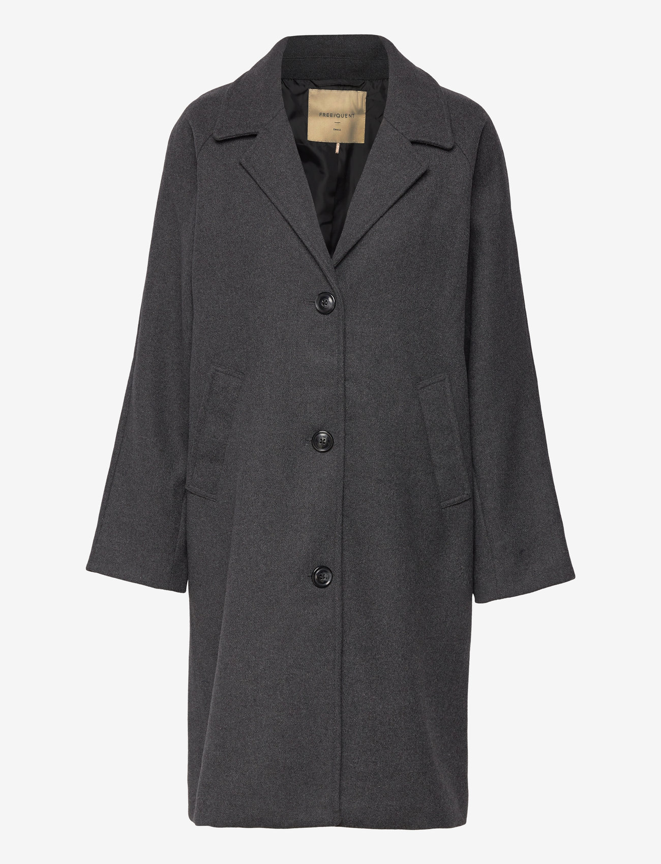 FREE/QUENT - FQMELLON-JACKET - vinterjakker - dark grey melange - 0