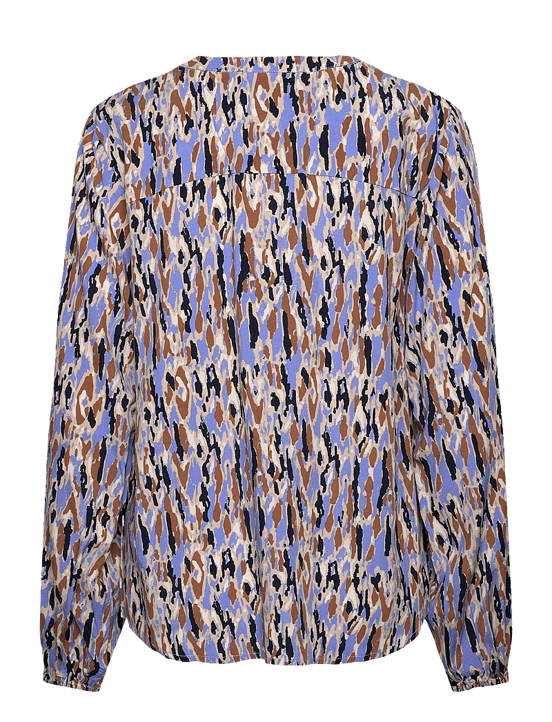 FREE/QUENT - FQADNEY-BLOUSE - langärmlige blusen - wedgewood w. partridge - 1