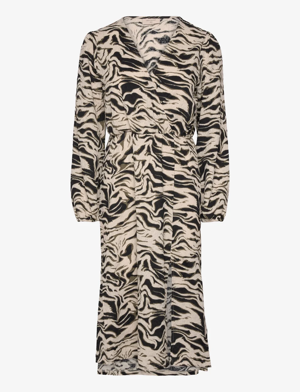 FREE/QUENT - FQNALIA-DRESS - omlottklänningar - deep depths w. black - 0