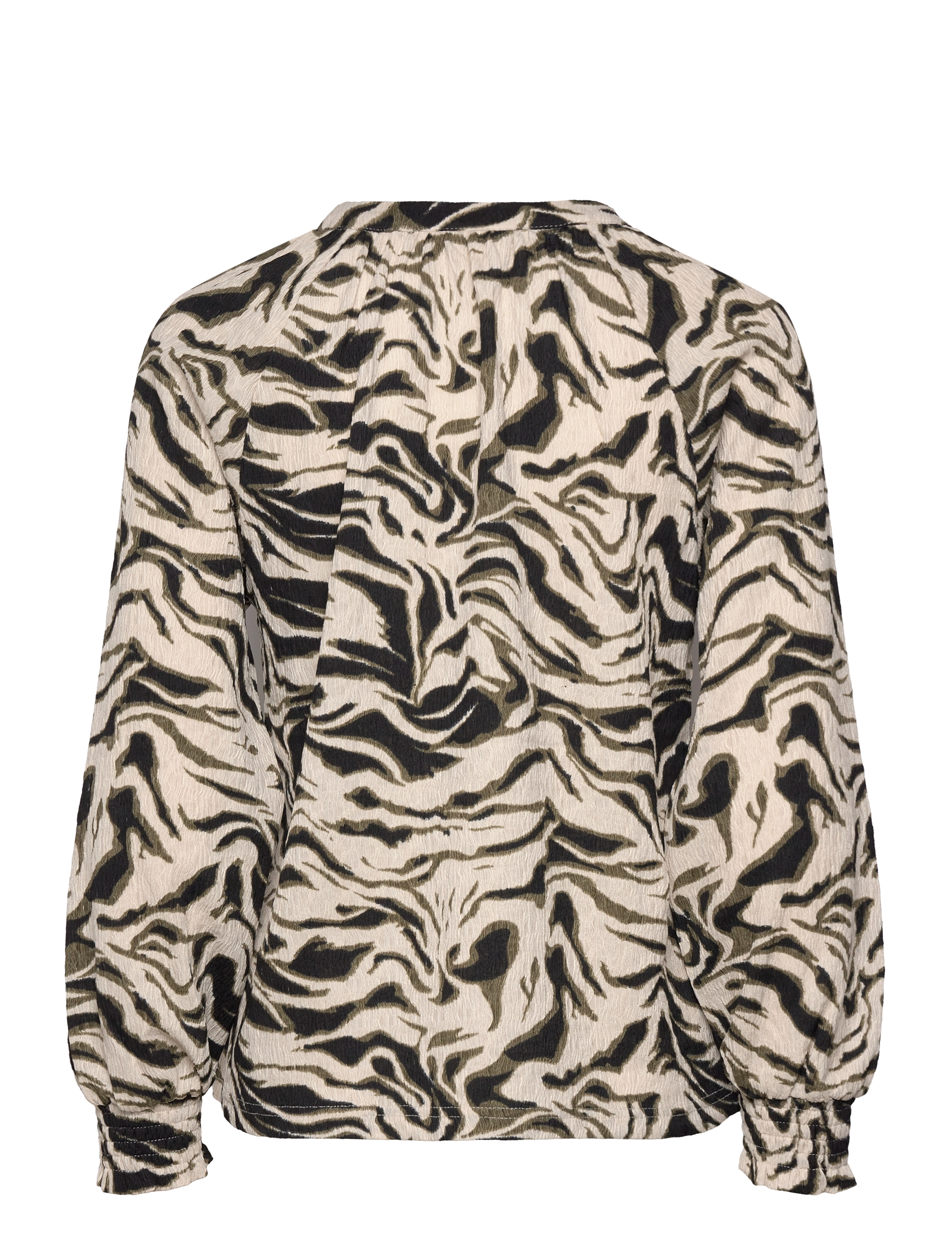 FREE/QUENT - FQNALIA-BLOUSE - langærmede bluser - deep depths w. black - 1