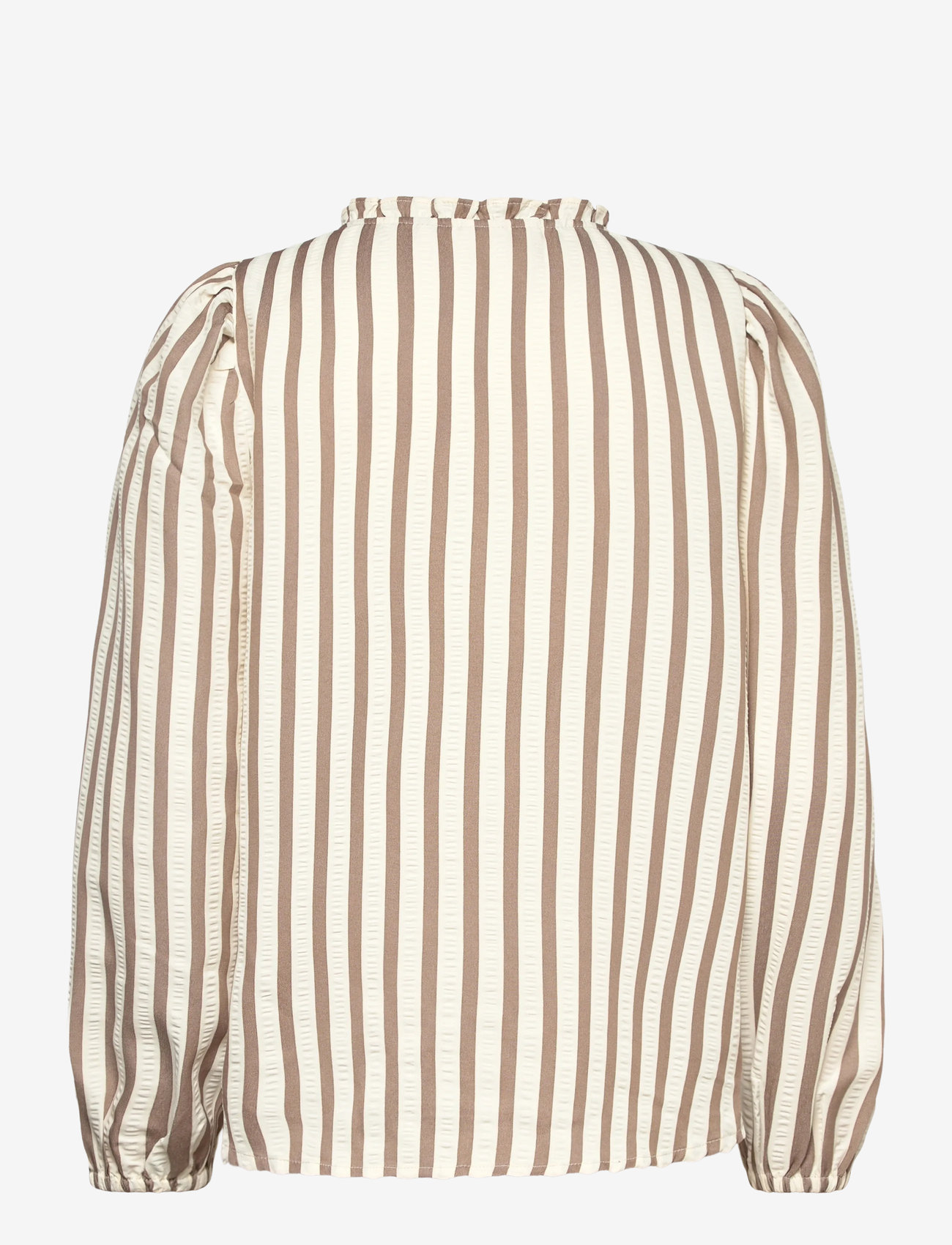 FREE/QUENT - Blouse from Freequent  - long sleeved blouses - star off-white w. desert taupe - 1