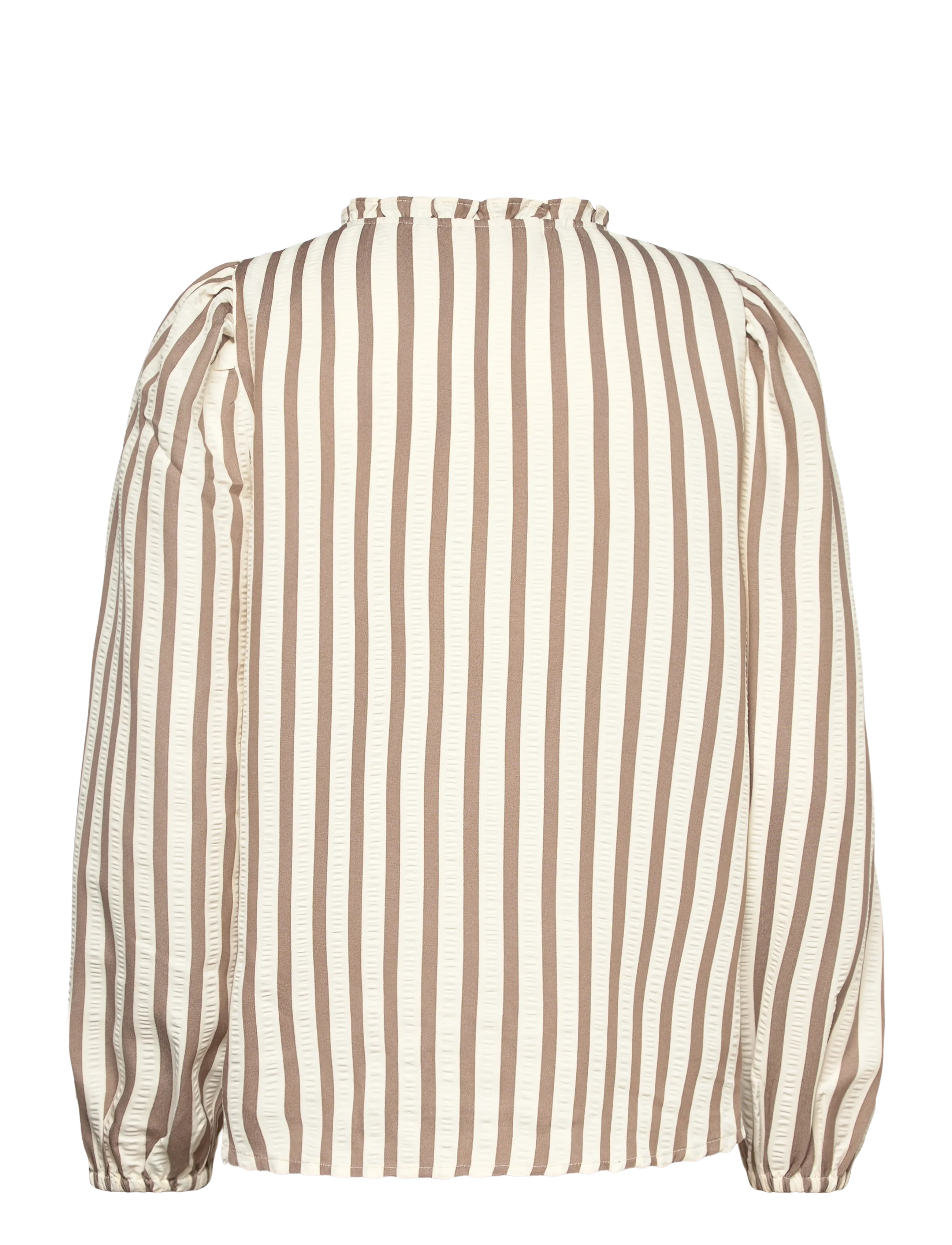 FREE/QUENT - FQNOTO-BLOUSE - blūzes ar garām piedurknēm - star off-white w. desert taupe - 1