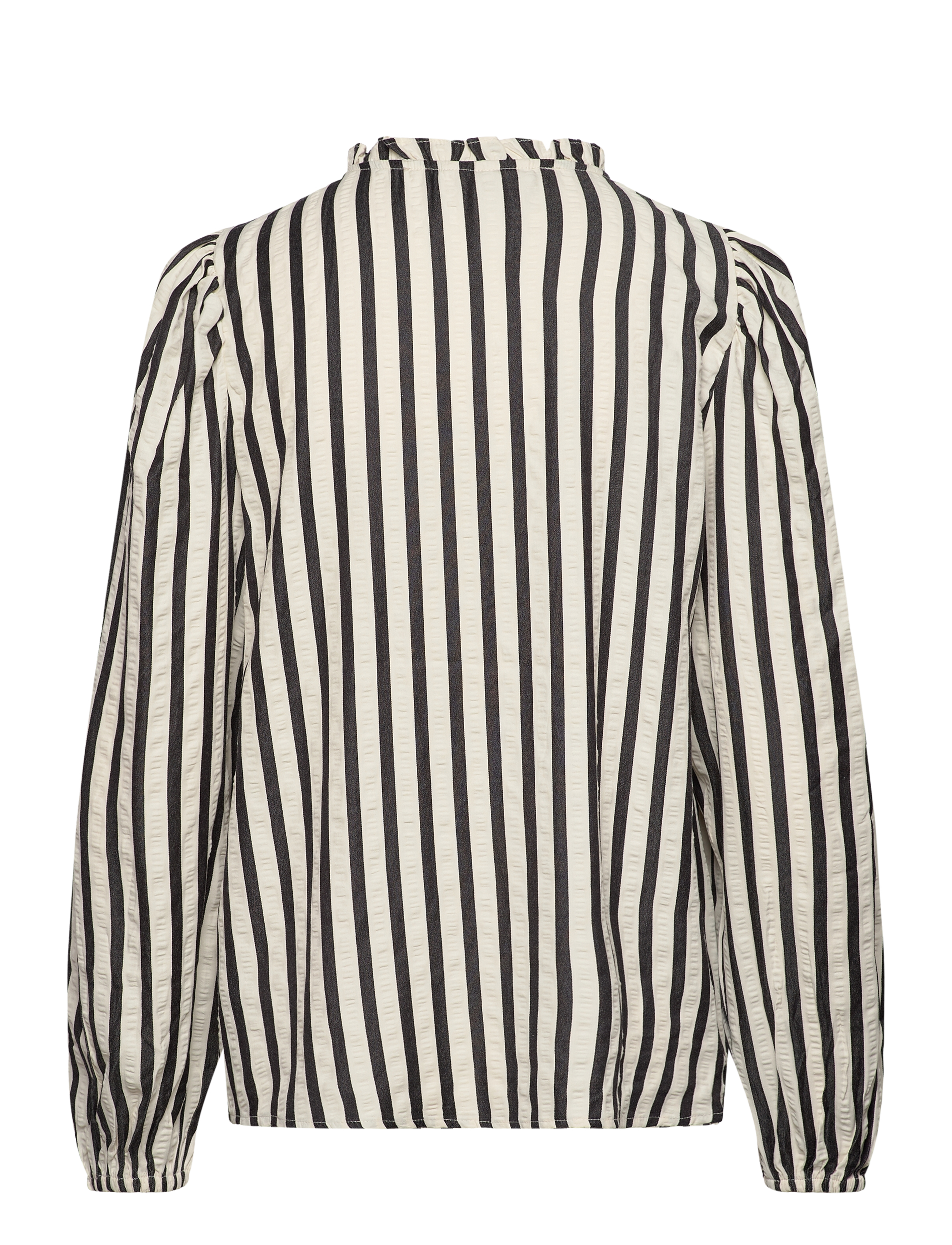 FREE/QUENT - FQNOTO-BLOUSE - blūzes ar garām piedurknēm - star off-white w. black - 2