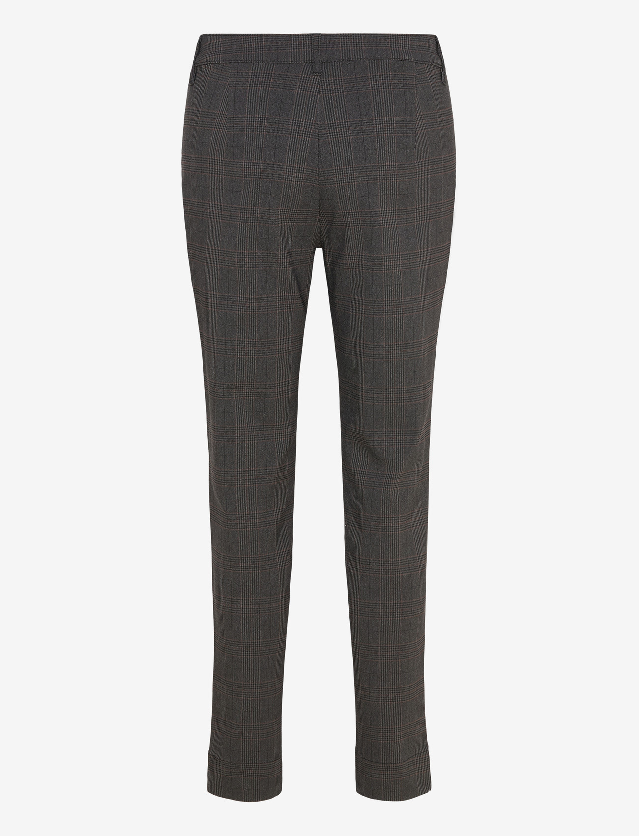 FREE/QUENT - FQREX-PANTS - kitsalõikelised püksid - dark grey mel. w. black - 1