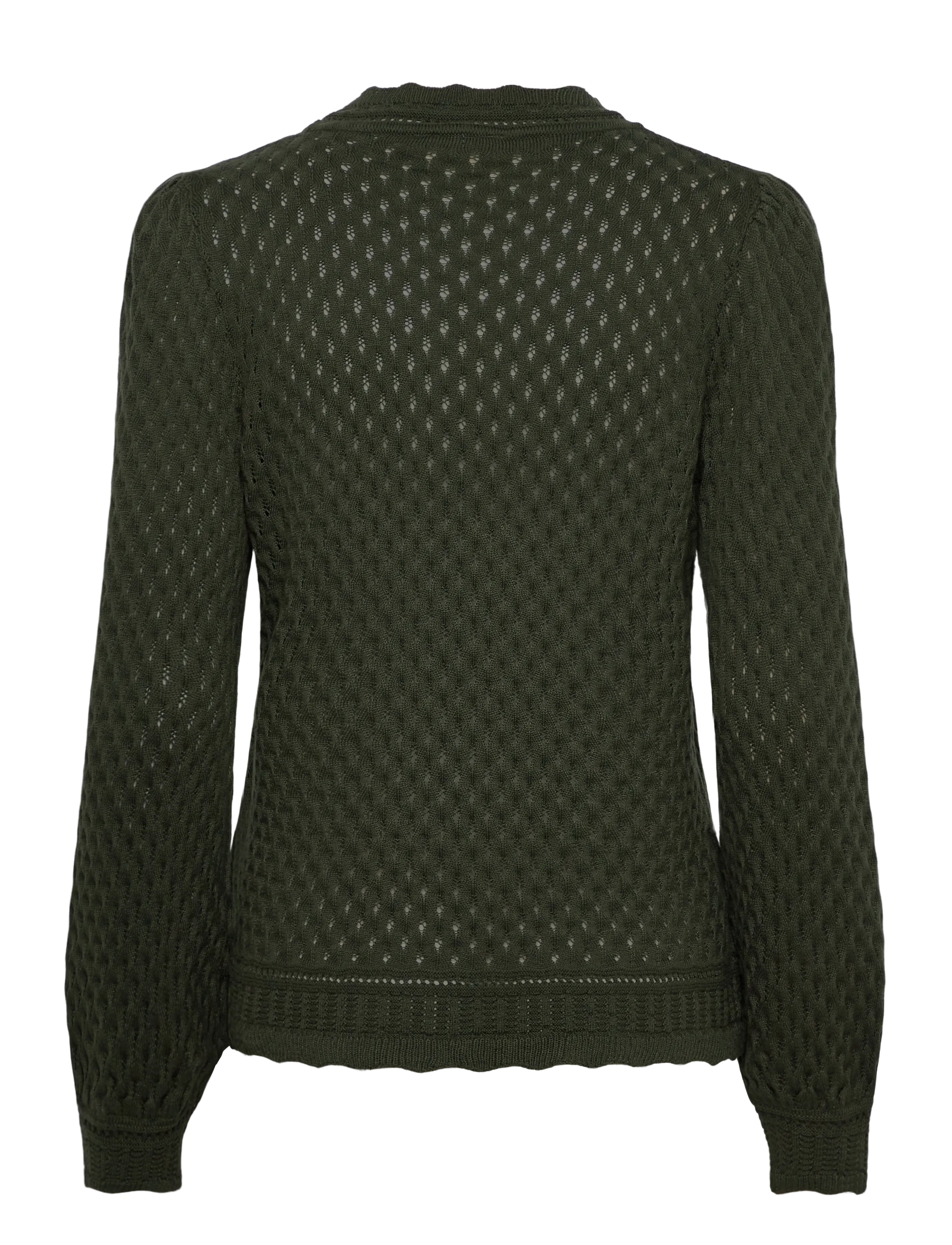 FREE/QUENT - FQGINA-PULLOVER - laveste priser - kombu green - 1