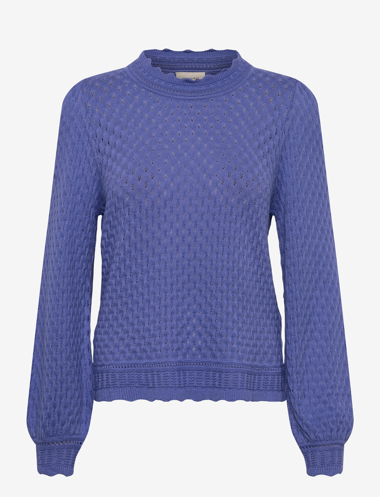 FREE/QUENT - FQGINA-PULLOVER - striktrøjer - wedgewood - 0