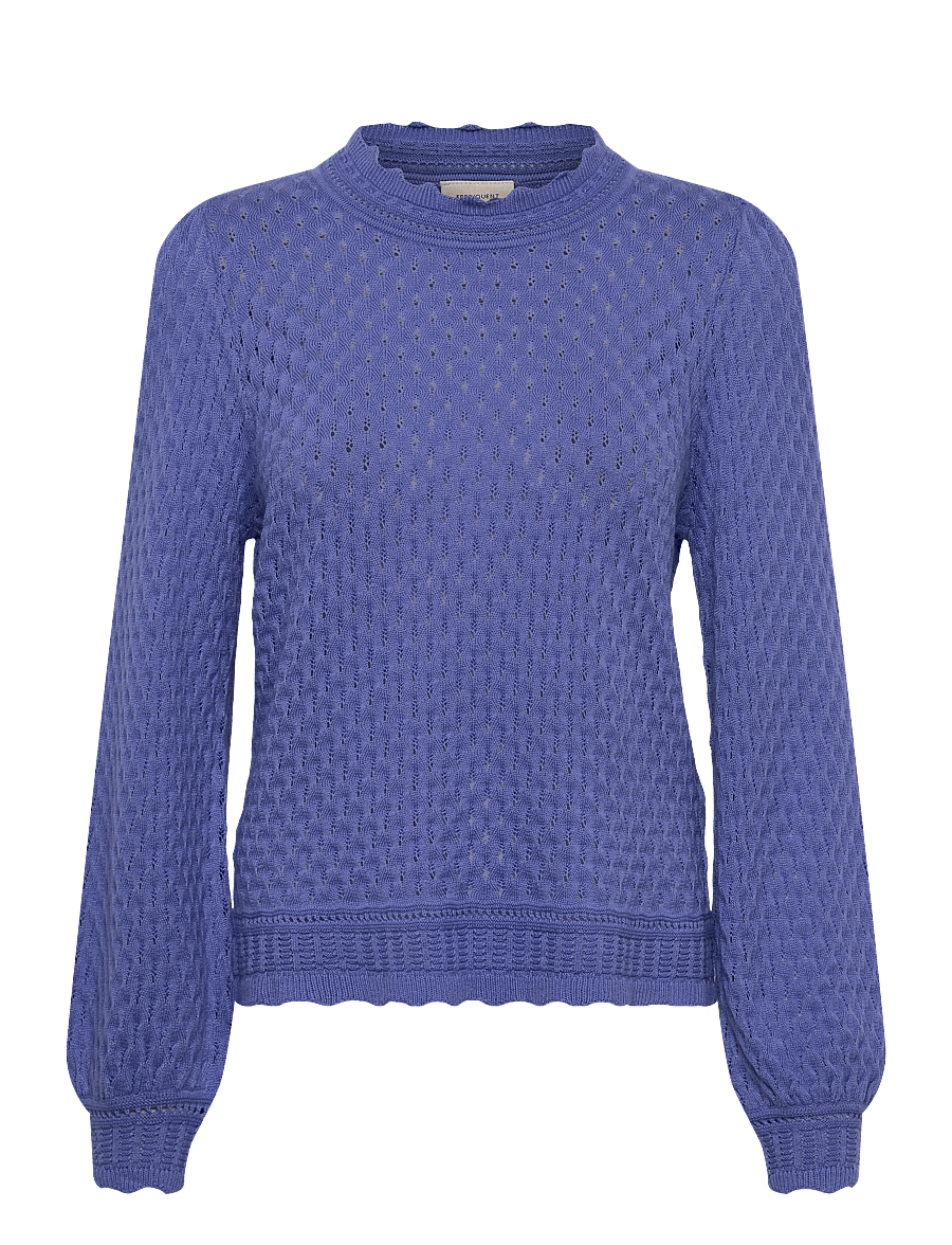 FREE/QUENT - FQGINA-PULLOVER - kampsunid - wedgewood - 1