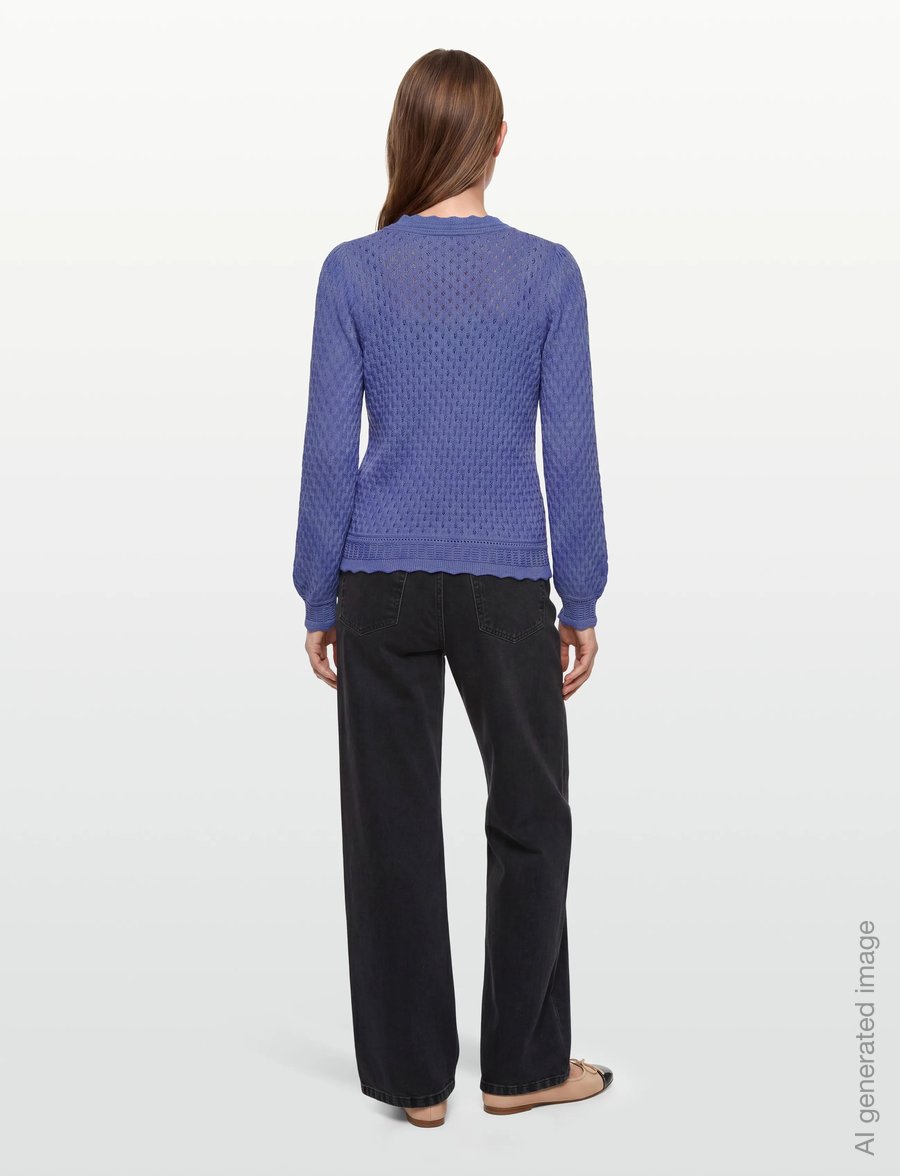 FREE/QUENT - FQGINA-PULLOVER - kampsunid - wedgewood - 4
