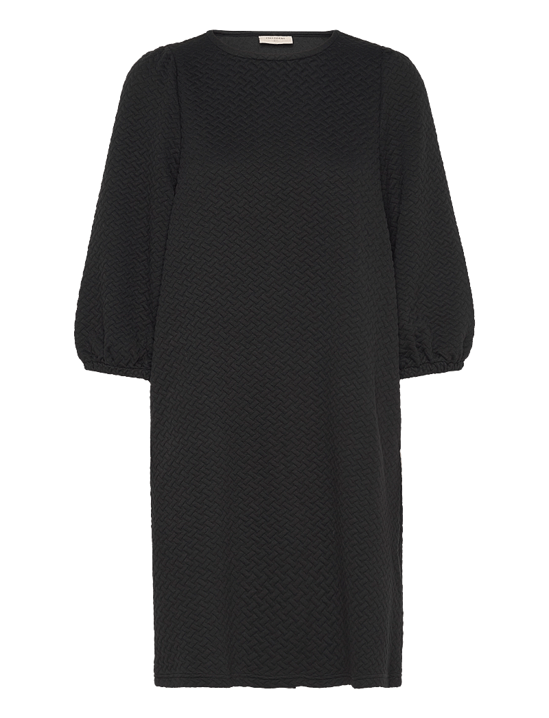 FREE/QUENT - FQBUBBLE-DRESS - midikleider - black - 0