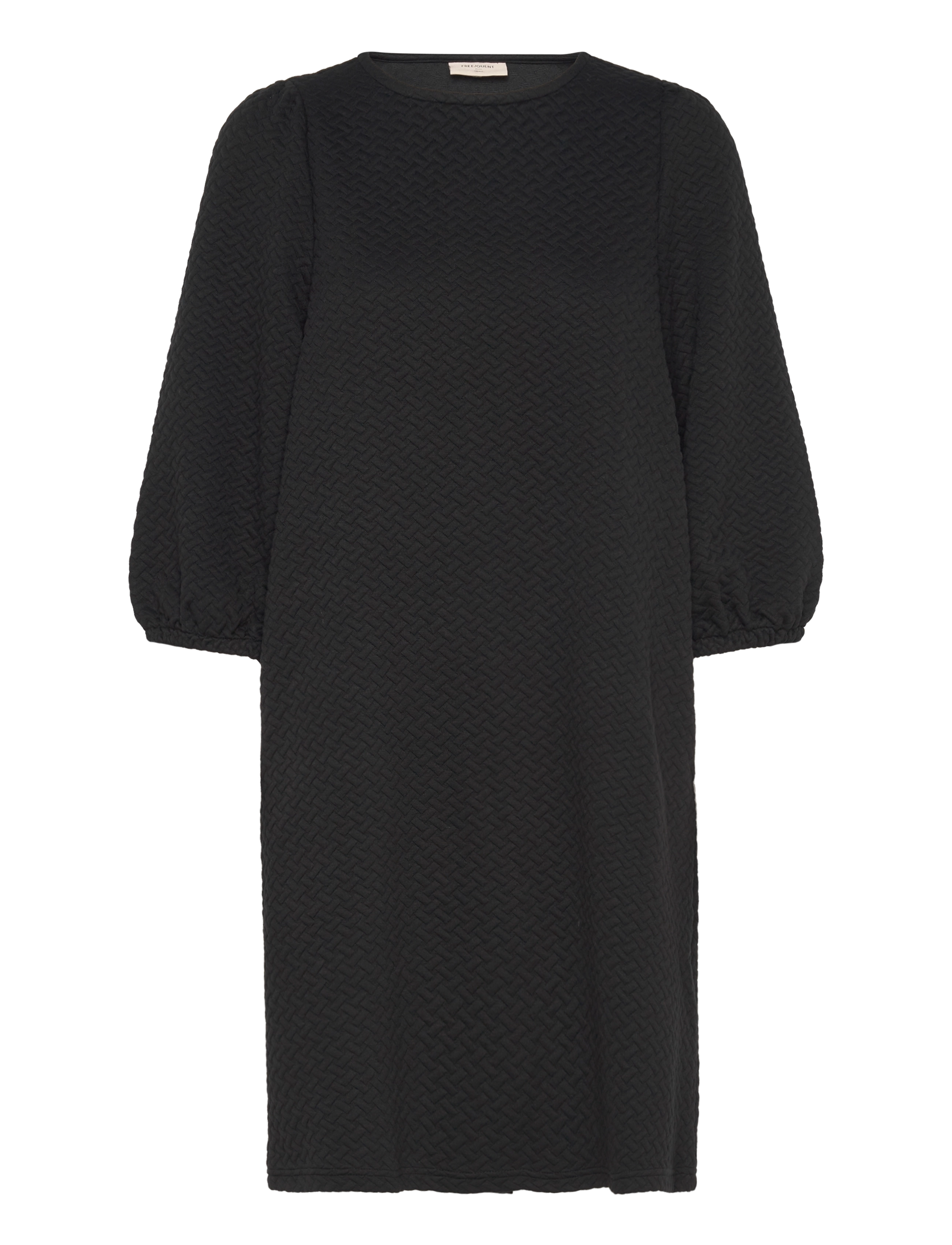 FREE/QUENT FQBUBBLE-DRESS - Sweatshirtkjoler - BLACK / black