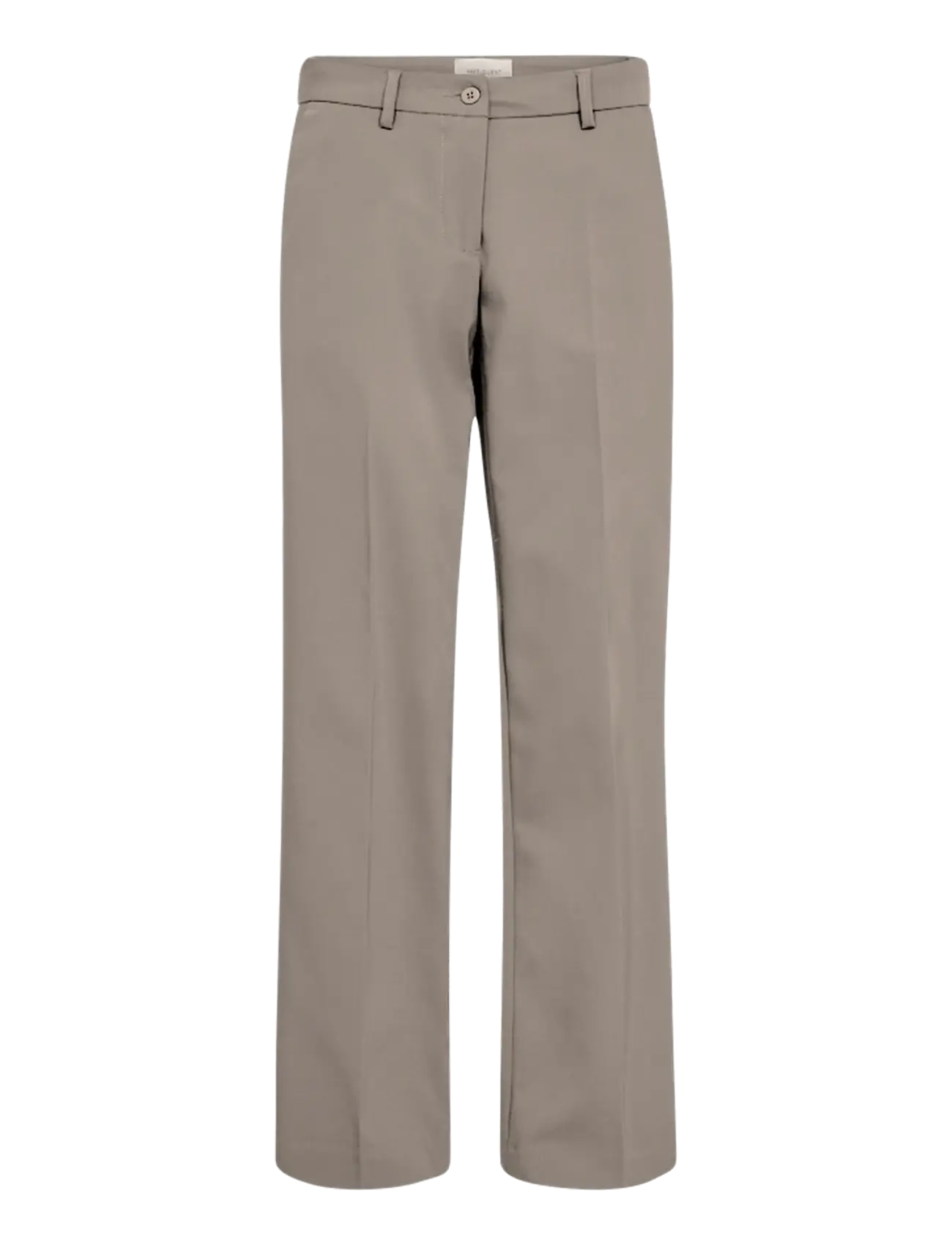 FREE/QUENT - FQISADORA-PANTS - hosen mit weitem bein - simply taupe - 1