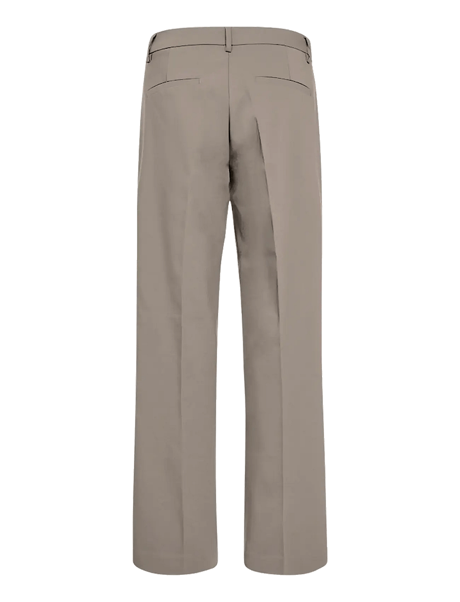 FREE/QUENT - FQISADORA-PANTS - hosen mit weitem bein - simply taupe - 2