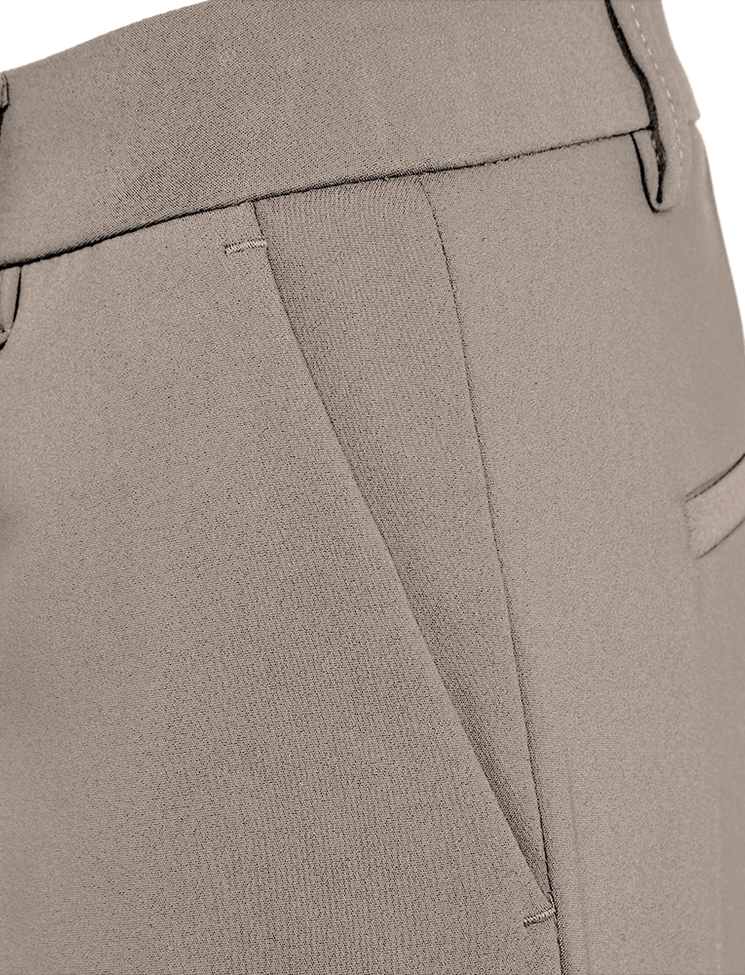 FREE/QUENT - FQISADORA-PANTS - hosen mit weitem bein - simply taupe - 4