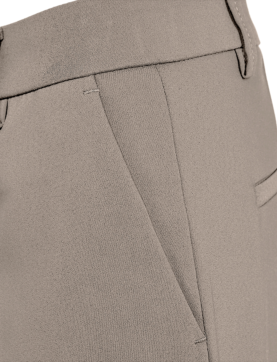 FREE/QUENT - FQISADORA-PANTS - hosen mit weitem bein - simply taupe - 4