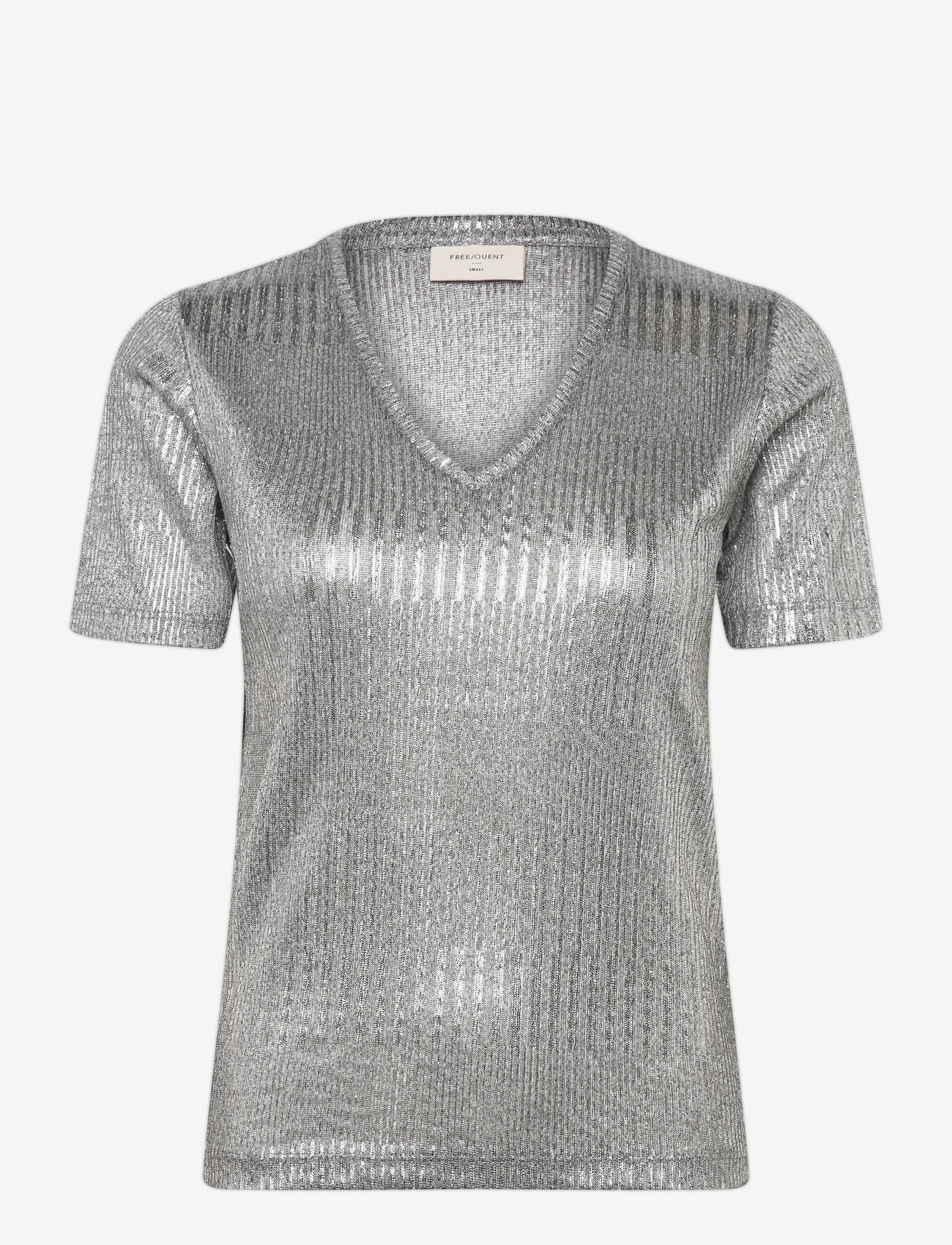 FREE/QUENT - FQMATTER-TEE - efterårstøj - medium grey mlg. - 0