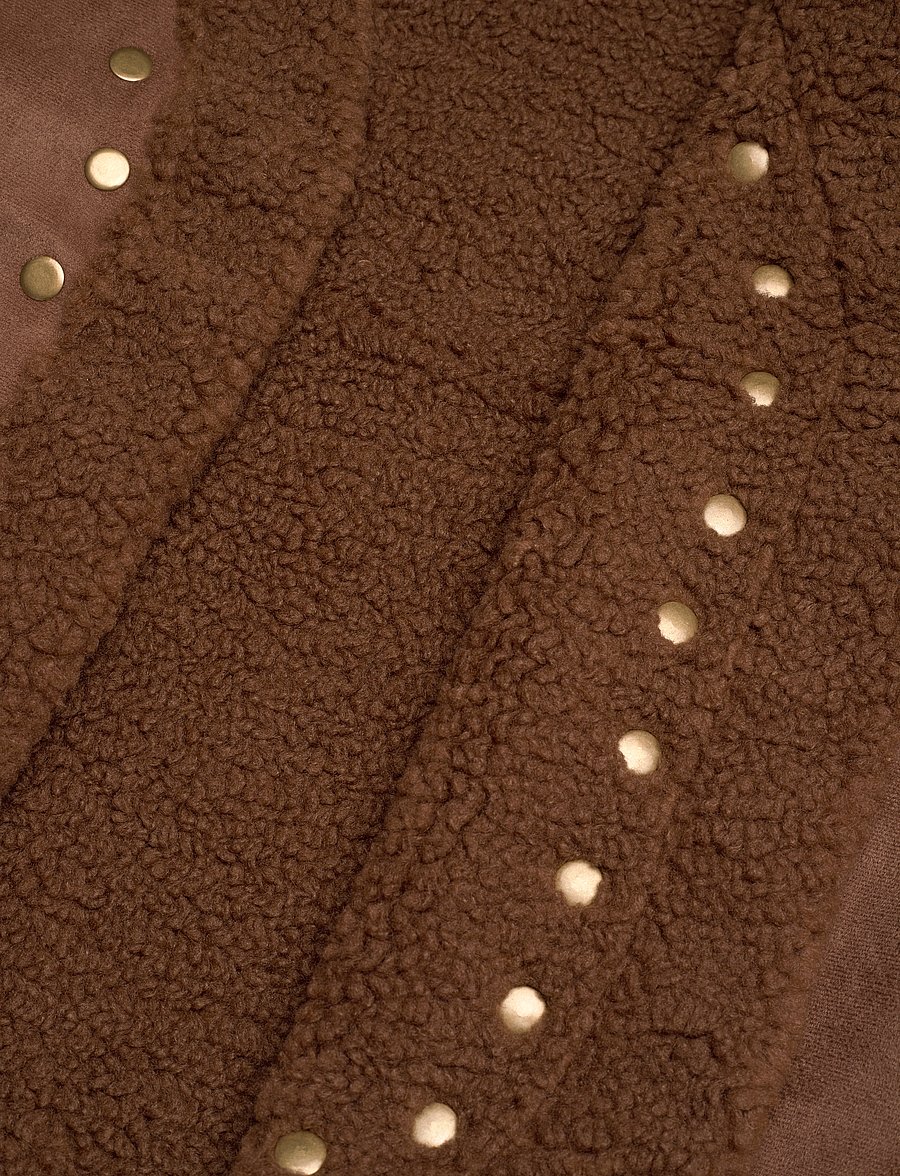 FREE/QUENT - FQLAMBY-WAISTCOAT - faux fur jakker - partridge - 3