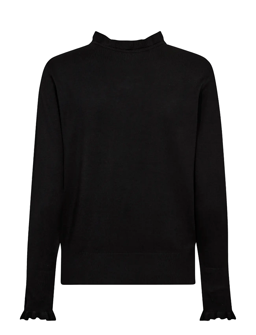 FREE/QUENT - FQKATIE-PULLOVER - kampsunid - black - 1