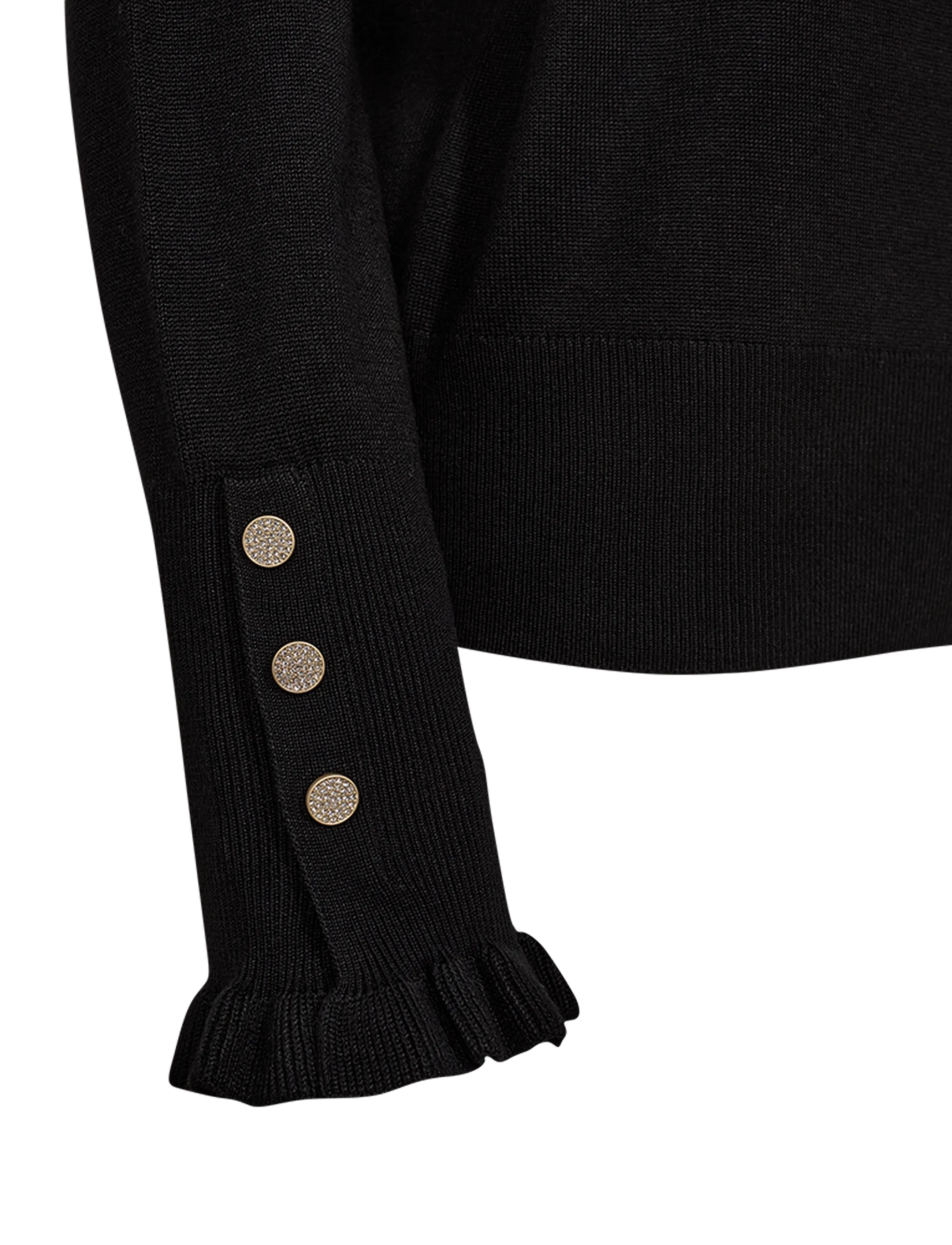 FREE/QUENT - FQKATIE-PULLOVER - kampsunid - black - 2