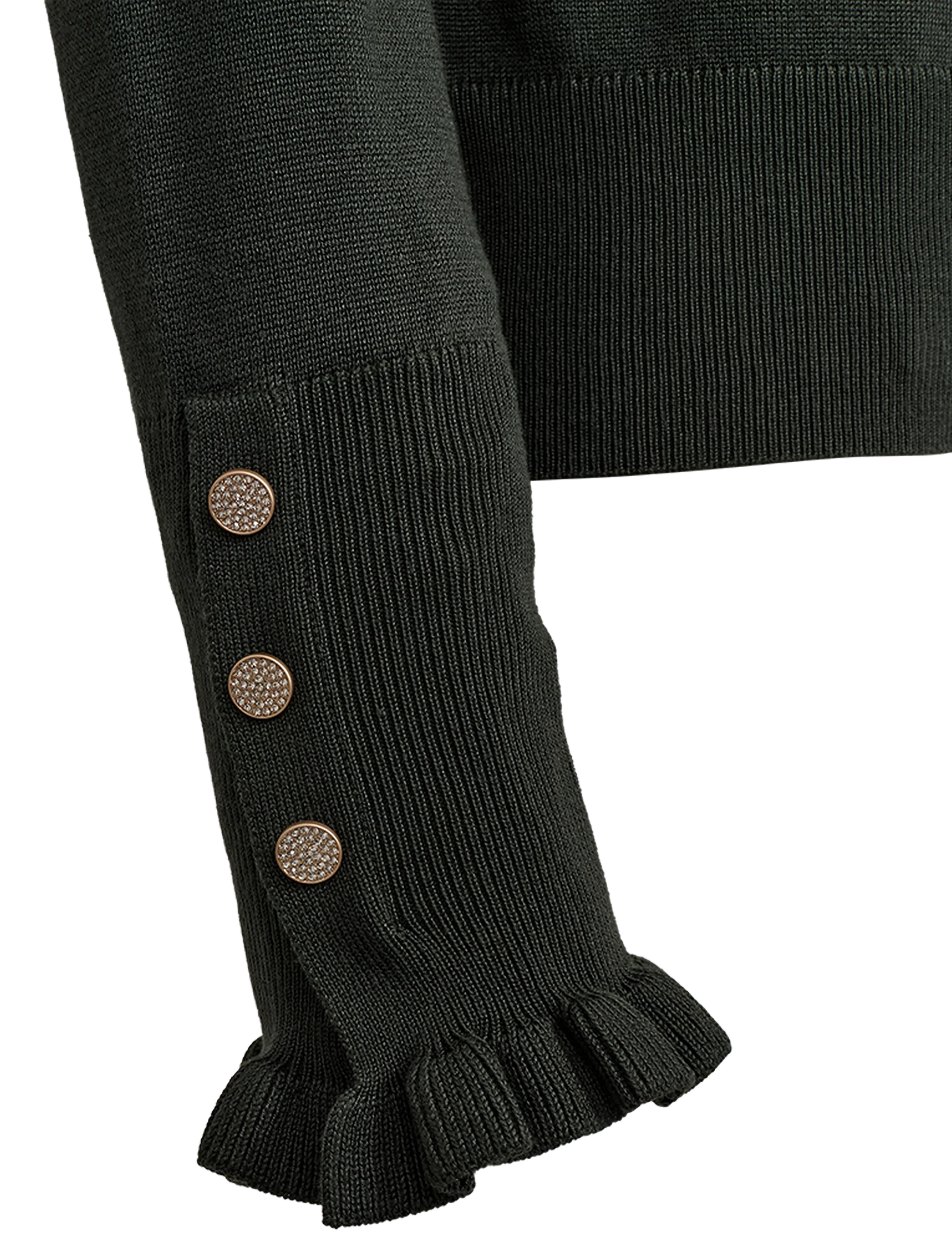 FREE/QUENT - FQKATIE-PULLOVER - deep forest - 2