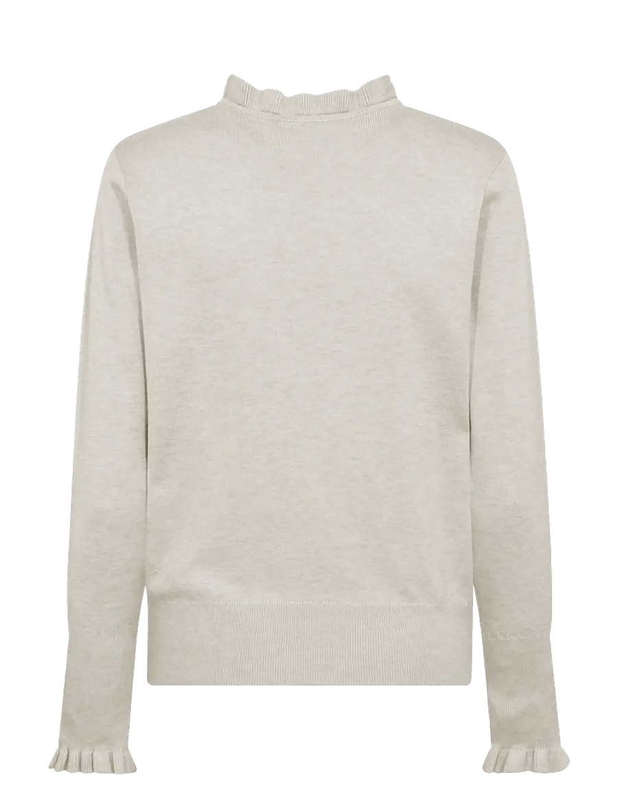 FREE/QUENT - FQKATIE-PULLOVER - kampsunid - moonbeam melange - 1