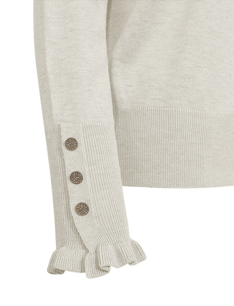 FREE/QUENT - FQKATIE-PULLOVER - kampsunid - moonbeam melange - 2