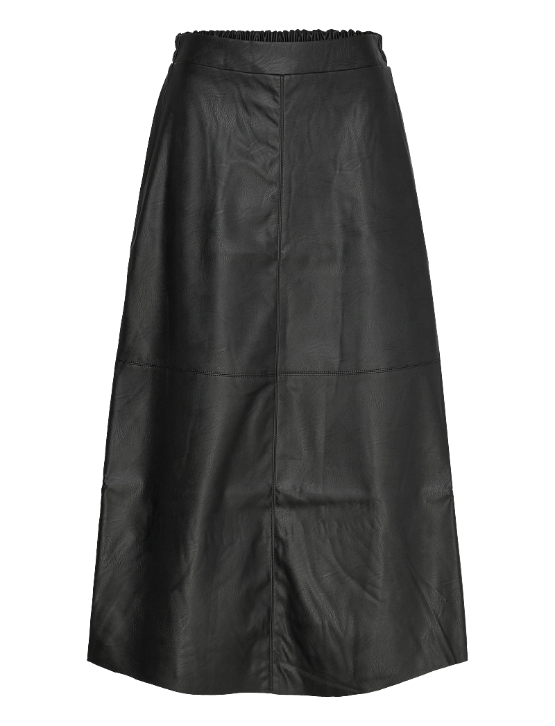 FREE/QUENT - Skirt - maxi nederdele - black - 0