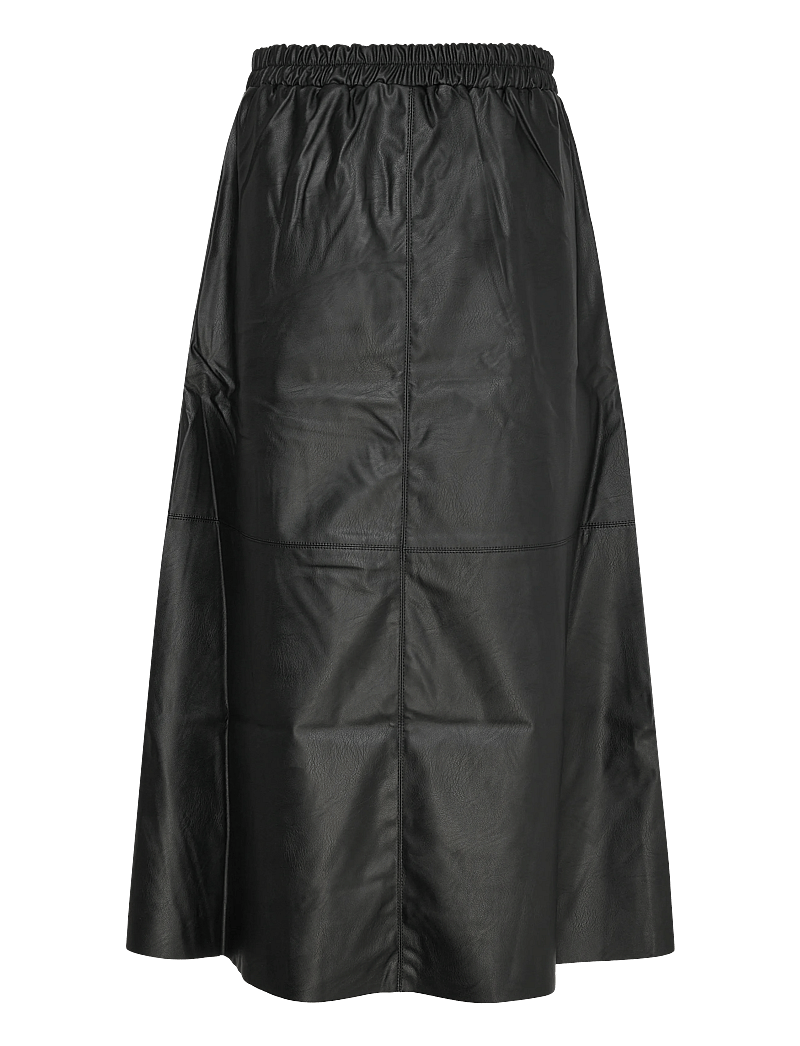 FREE/QUENT - Skirt - maxi nederdele - black - 1